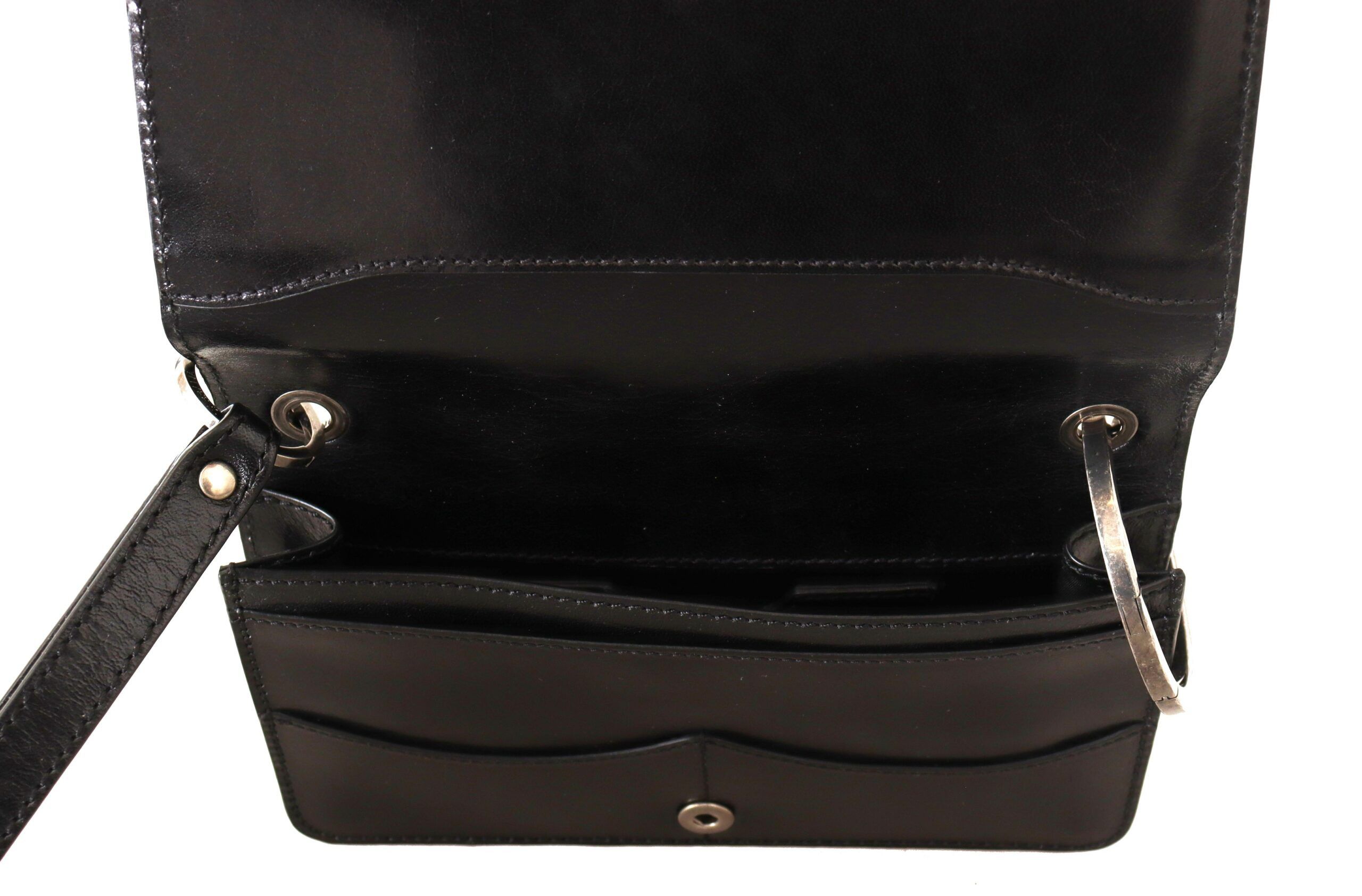 Dolce & Gabbana Elegant Mini Leather Wallet in Timeless Men's Black Size ONE SIZE - 5 Thumbnail