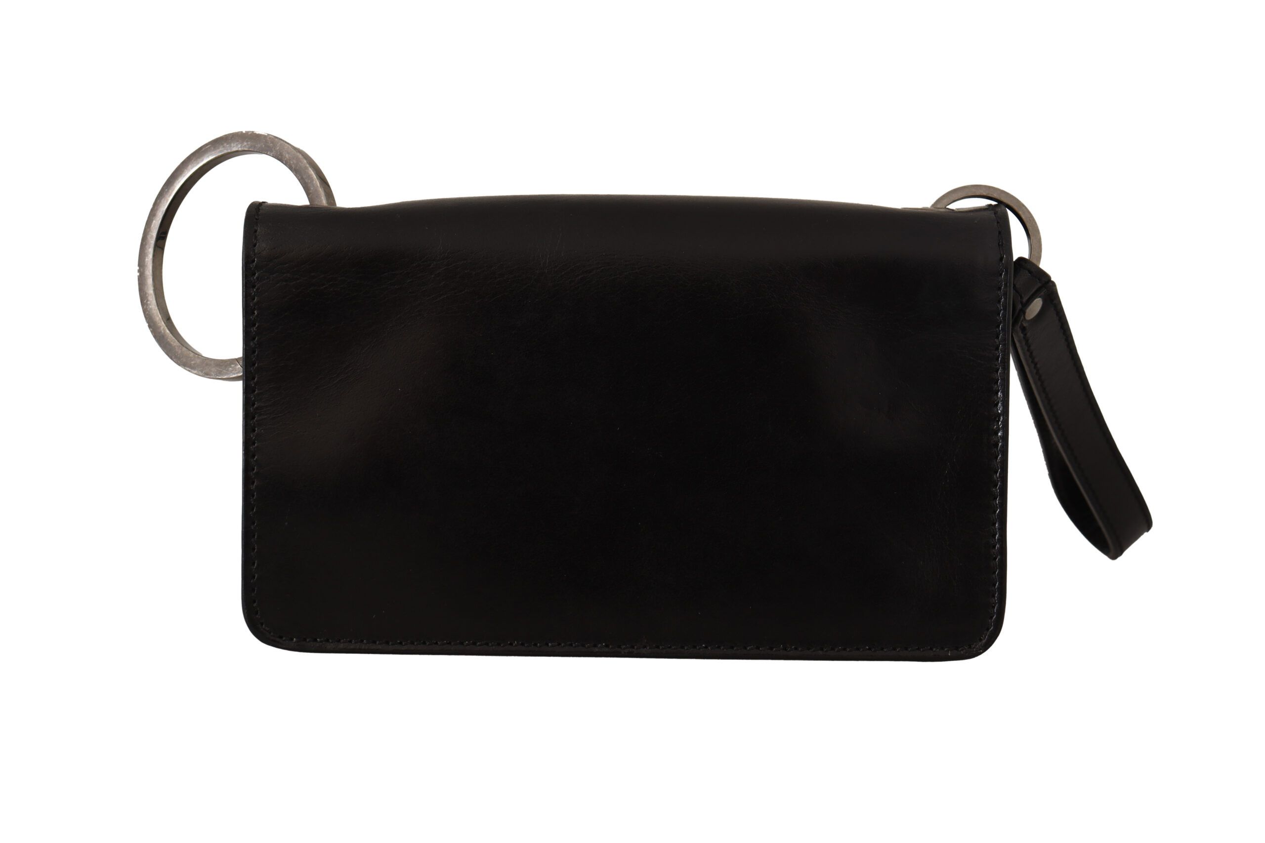 Dolce & Gabbana Elegant Mini Leather Wallet in Timeless Men's Black Size ONE SIZE - 3 Thumbnail