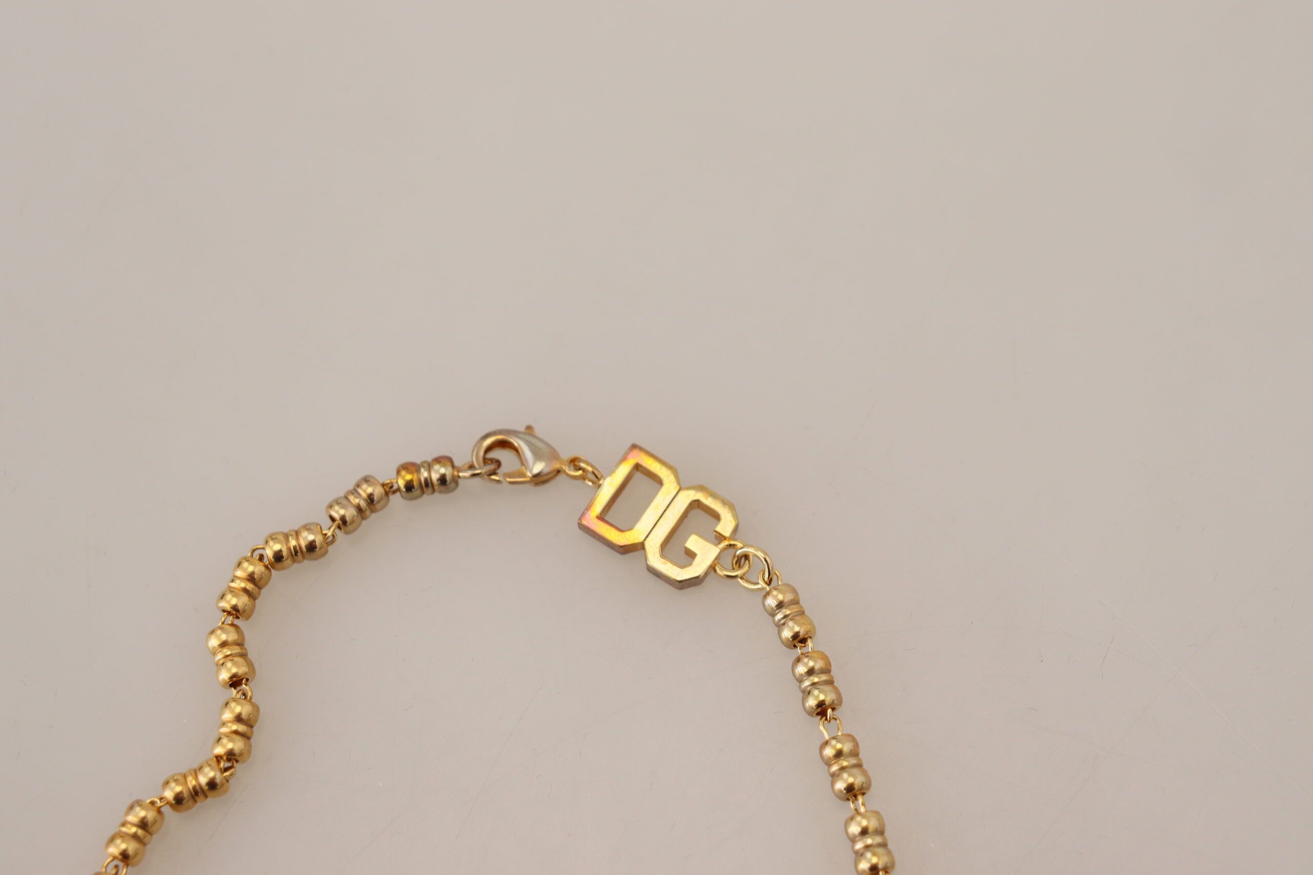 Dolce & Gabbana Elegant Gold Charm Chain Women's Necklace Size ONE SIZE - 6 Thumbnail