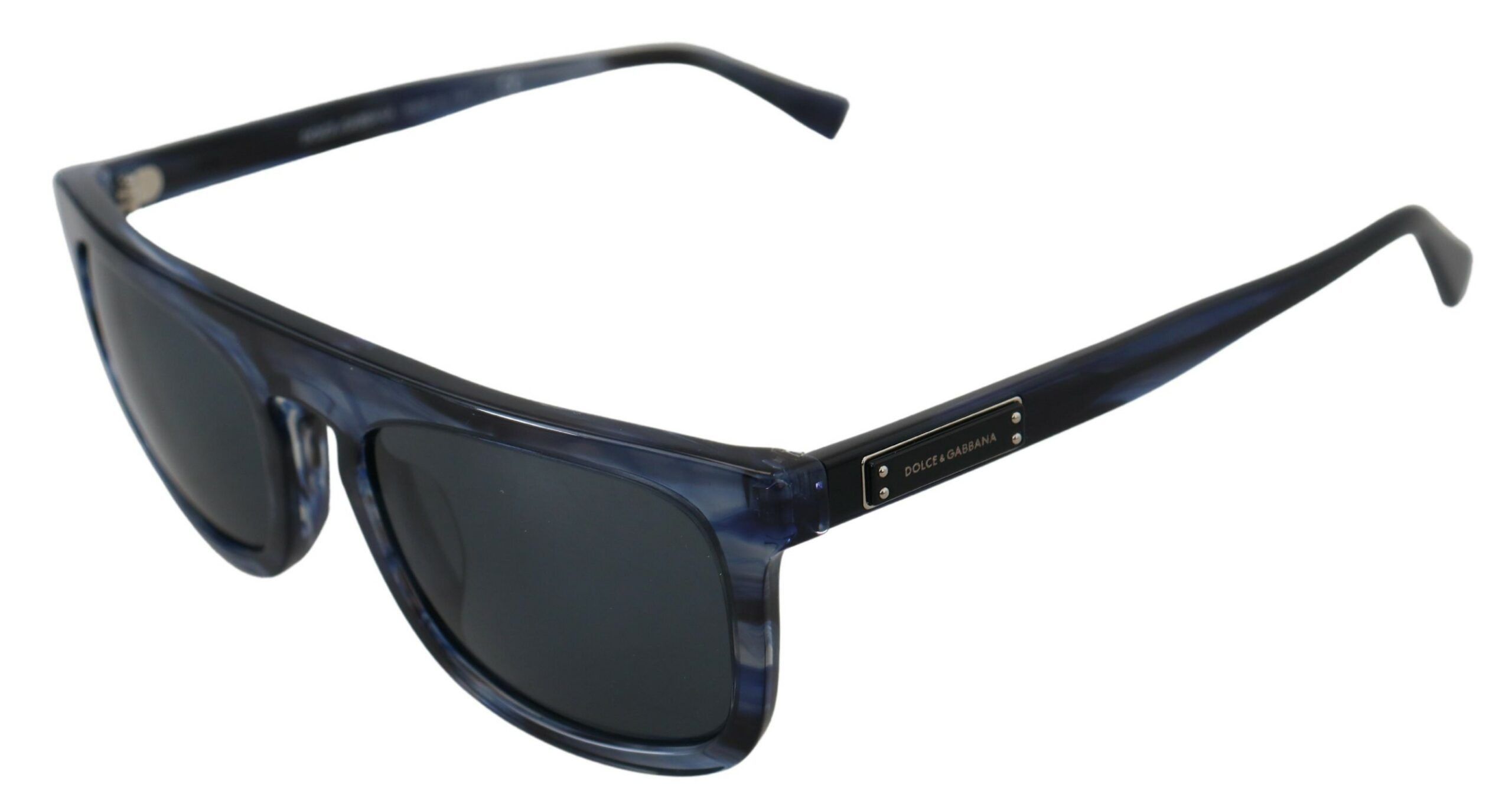 Dolce & Gabbana Elegant Blue Acetate Women's Sunglasses Size ONE SIZE - 3 Thumbnail