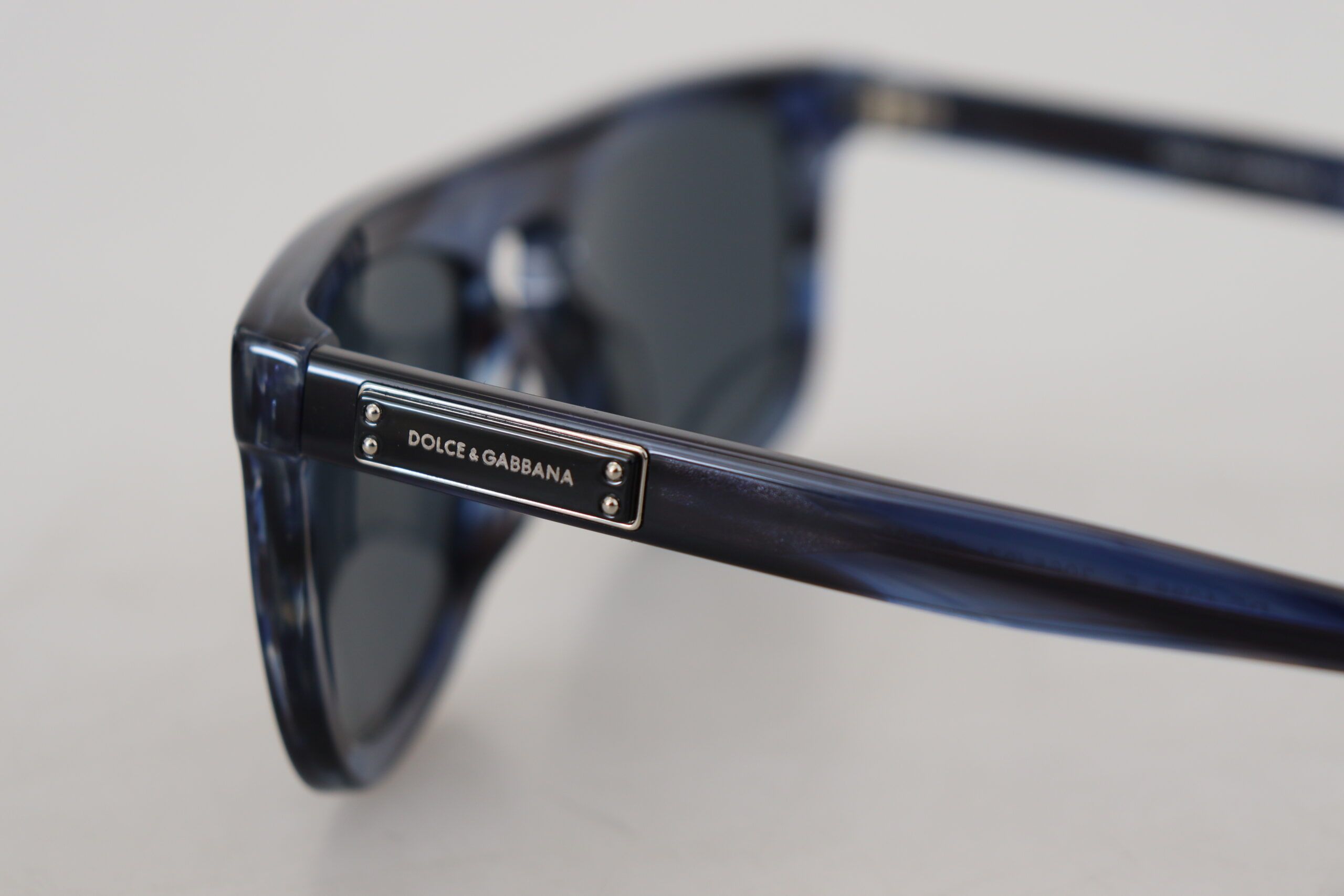Dolce & Gabbana Elegant Blue Acetate Women's Sunglasses Size ONE SIZE - 6 Thumbnail