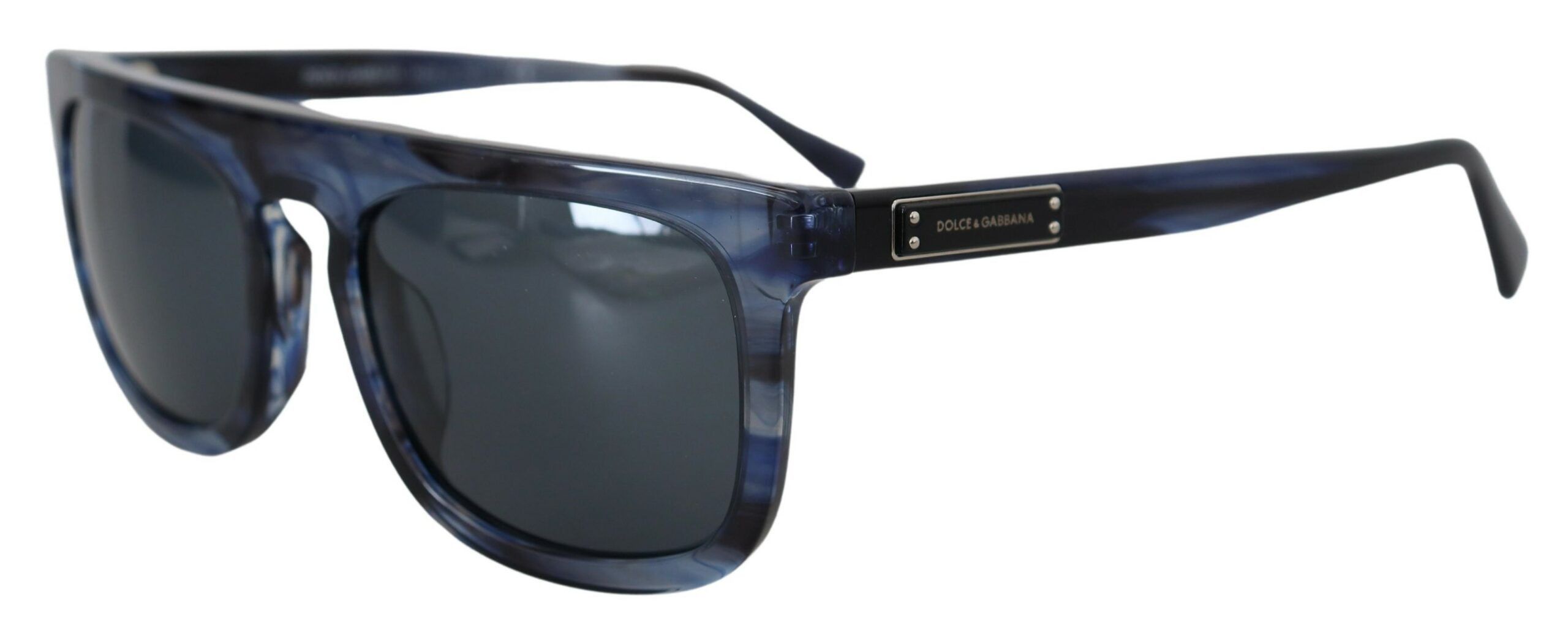 Dolce & Gabbana Elegant Blue Acetate Women's Sunglasses Size ONE SIZE - 2 Thumbnail