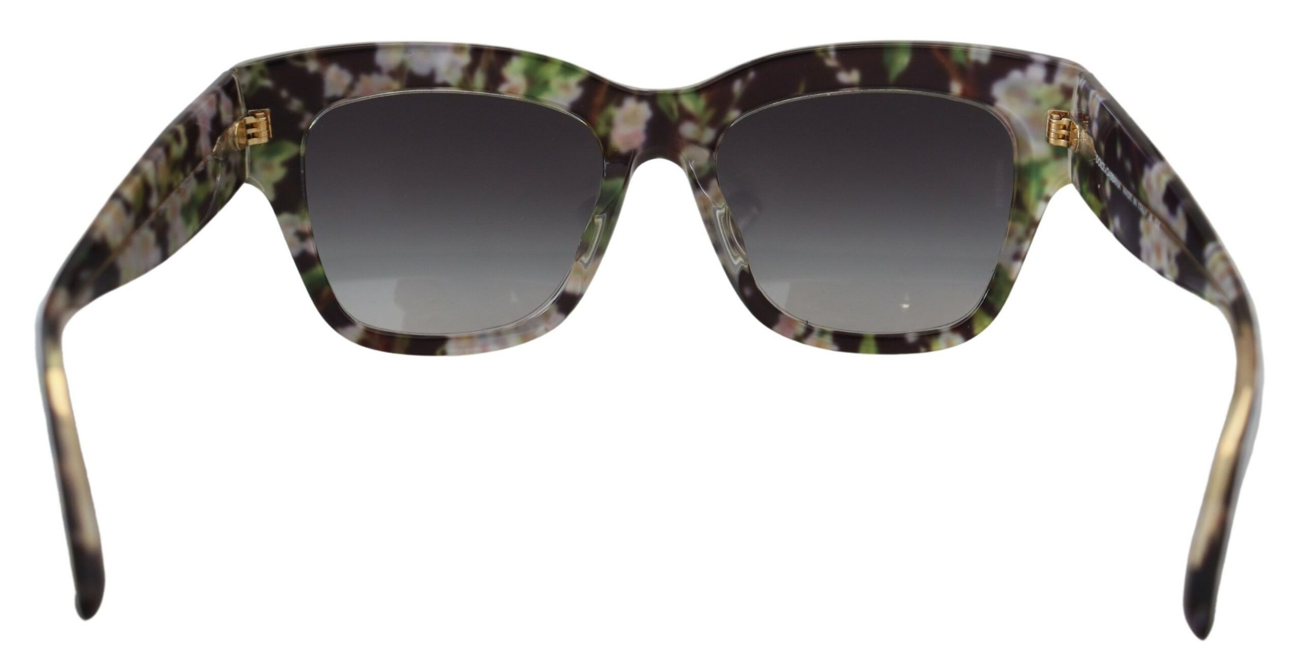 Dolce & Gabbana Elegant Black Multicolor Gradient Women's Sunglasses Size ONE SIZE - 5 Thumbnail