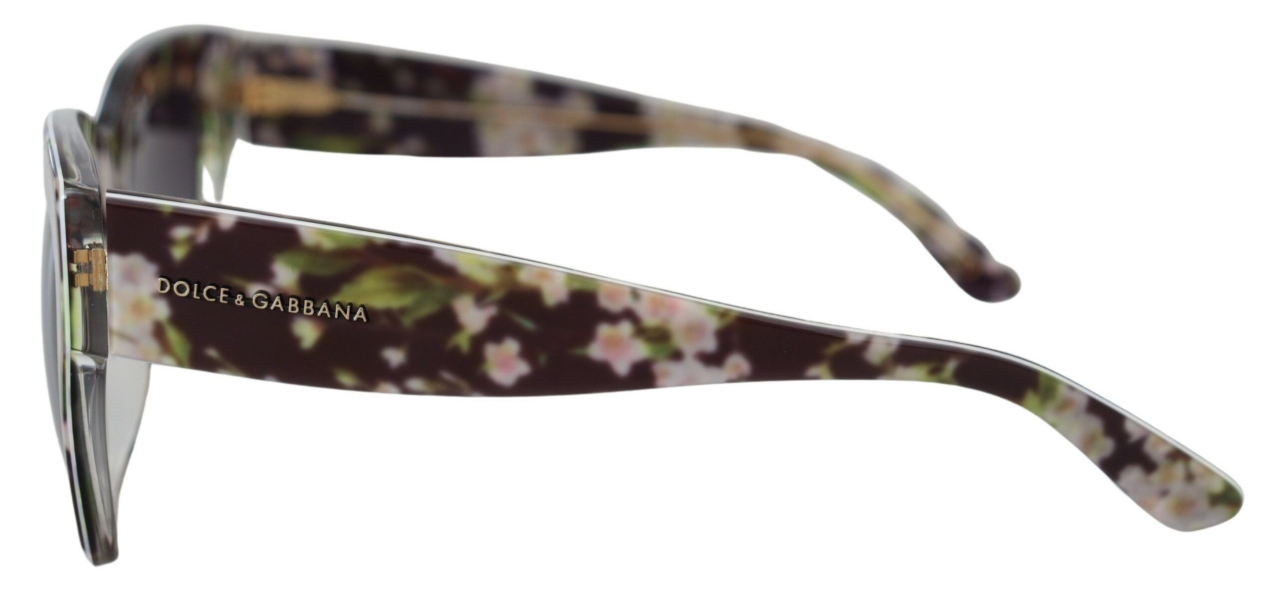 Dolce & Gabbana Elegant Black Multicolor Gradient Women's Sunglasses Size ONE SIZE - 4 Thumbnail