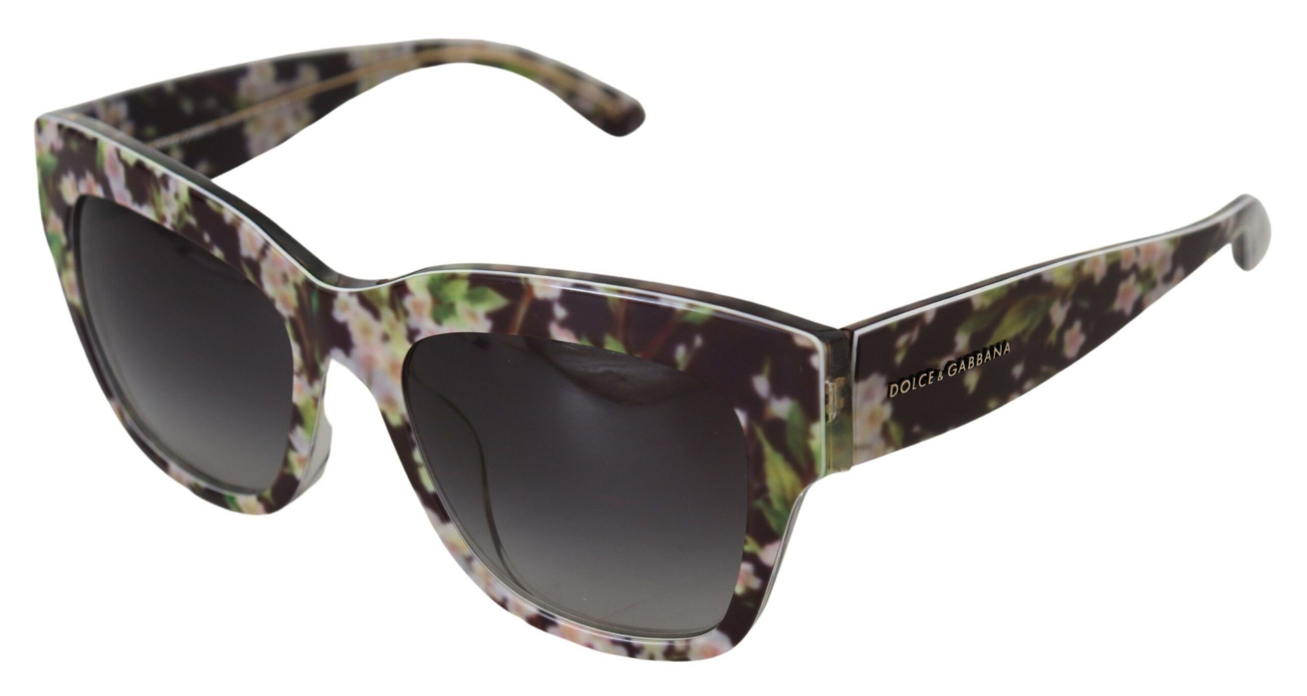 Dolce & Gabbana Elegant Black Multicolor Gradient Women's Sunglasses Size ONE SIZE - 3 Thumbnail
