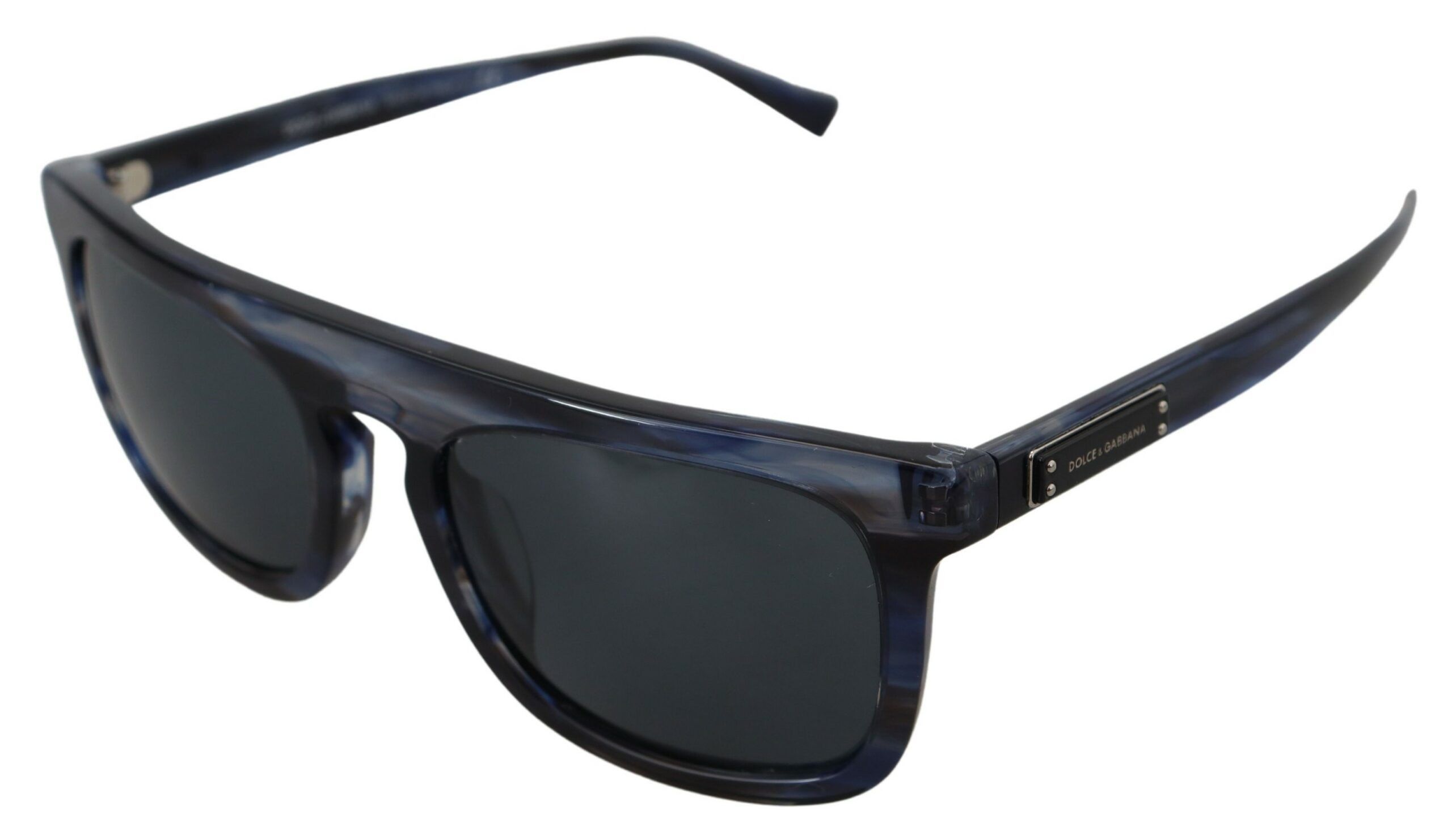 Dolce & Gabbana Elegant Blue Acetate Sunglasses for Women's Women Size ONE SIZE - 3 Thumbnail