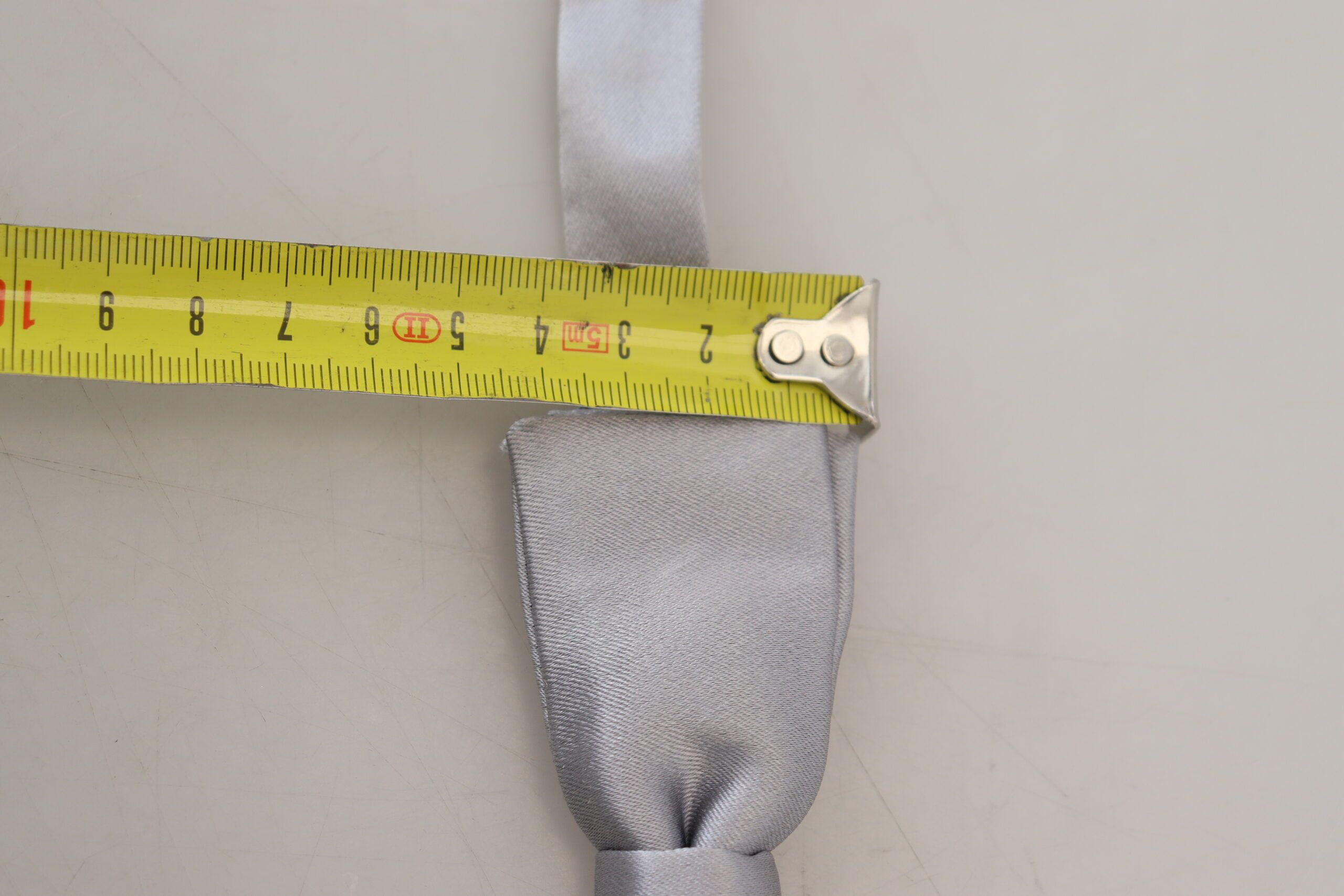 Dolce & Gabbana Elegant Gray Silk Bow Men's Tie Size ONE SIZE - 6 Thumbnail