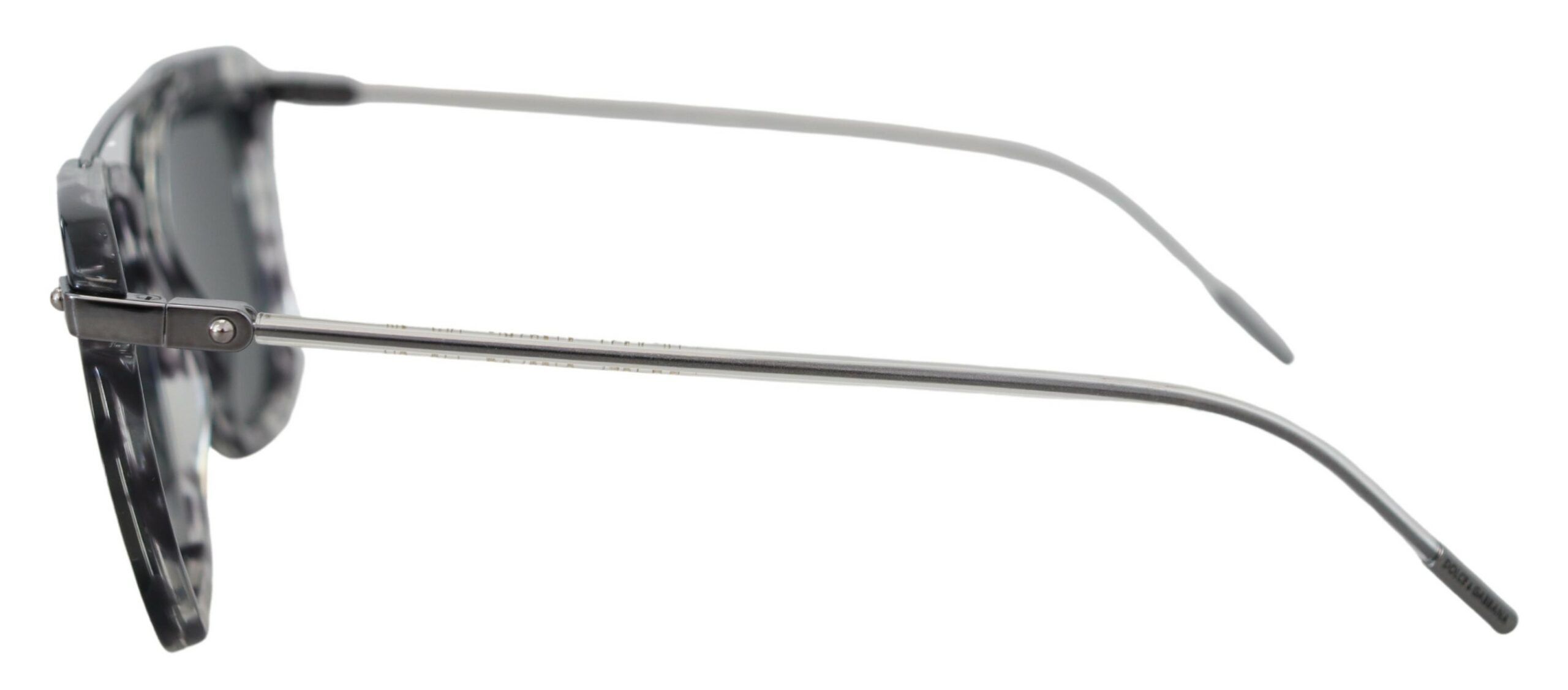 Dolce & Gabbana Stunning Grey Acetate Women's Sunglasses Size ONE SIZE - 4 Thumbnail