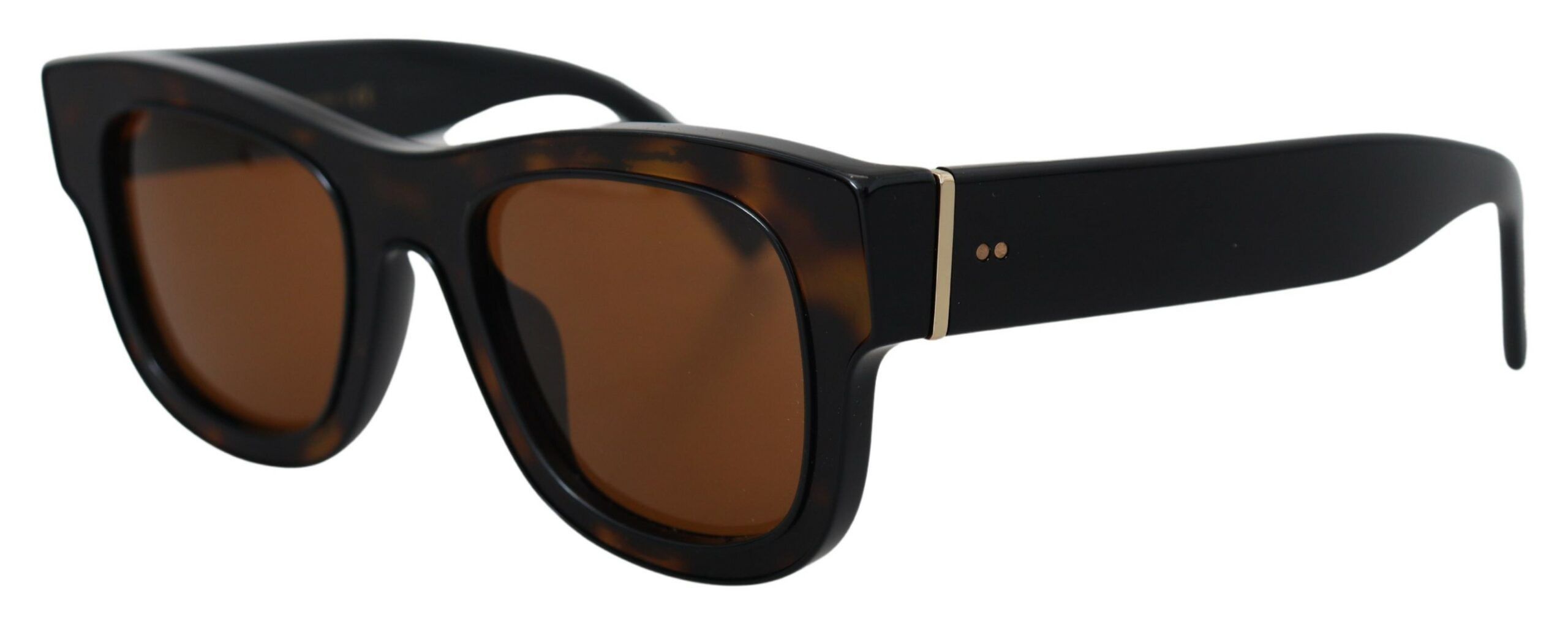 Dolce & Gabbana Chic Brown Acetate Women's Sunglasses Size ONE SIZE - 2 Thumbnail