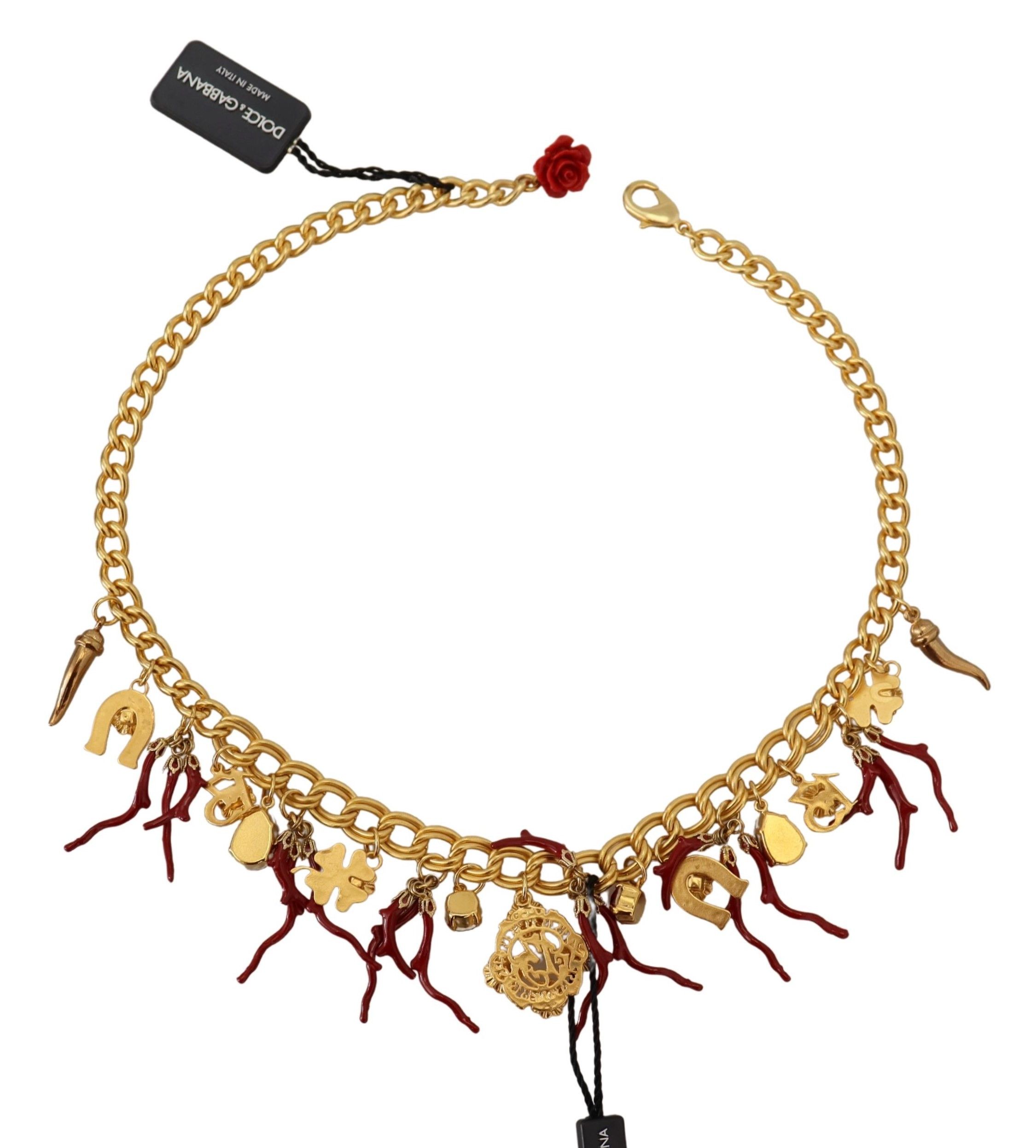 Dolce & Gabbana Opulent Multicolor Crystal Statement Women's Necklace Size ONE SIZE - 3 Thumbnail