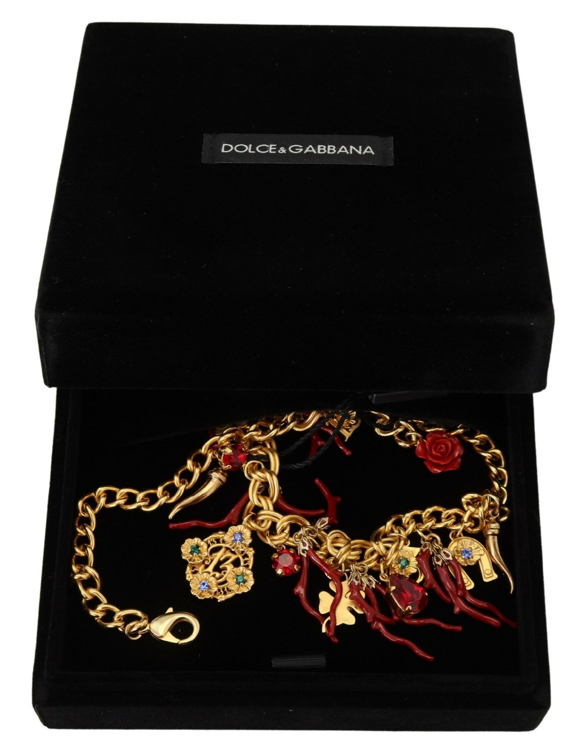 Dolce & Gabbana Opulent Multicolor Crystal Statement Women's Necklace Size ONE SIZE - 5 Thumbnail