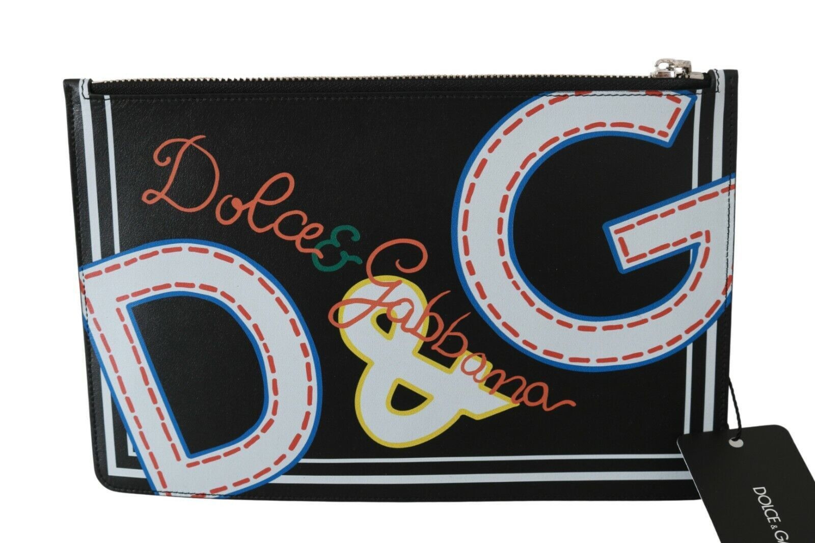 Dolce & Gabbana Elegant Black Leather Coin Men's Wallet Size ONE SIZE - 2 Thumbnail