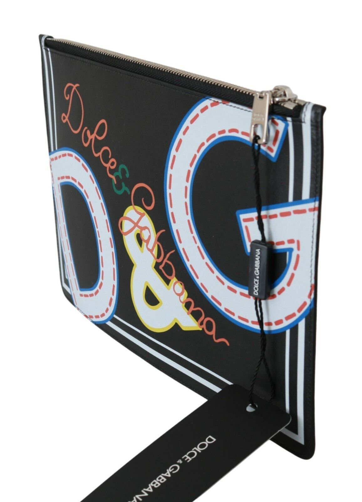 Dolce & Gabbana Elegant Black Leather Coin Men's Wallet Size ONE SIZE - 3 Thumbnail