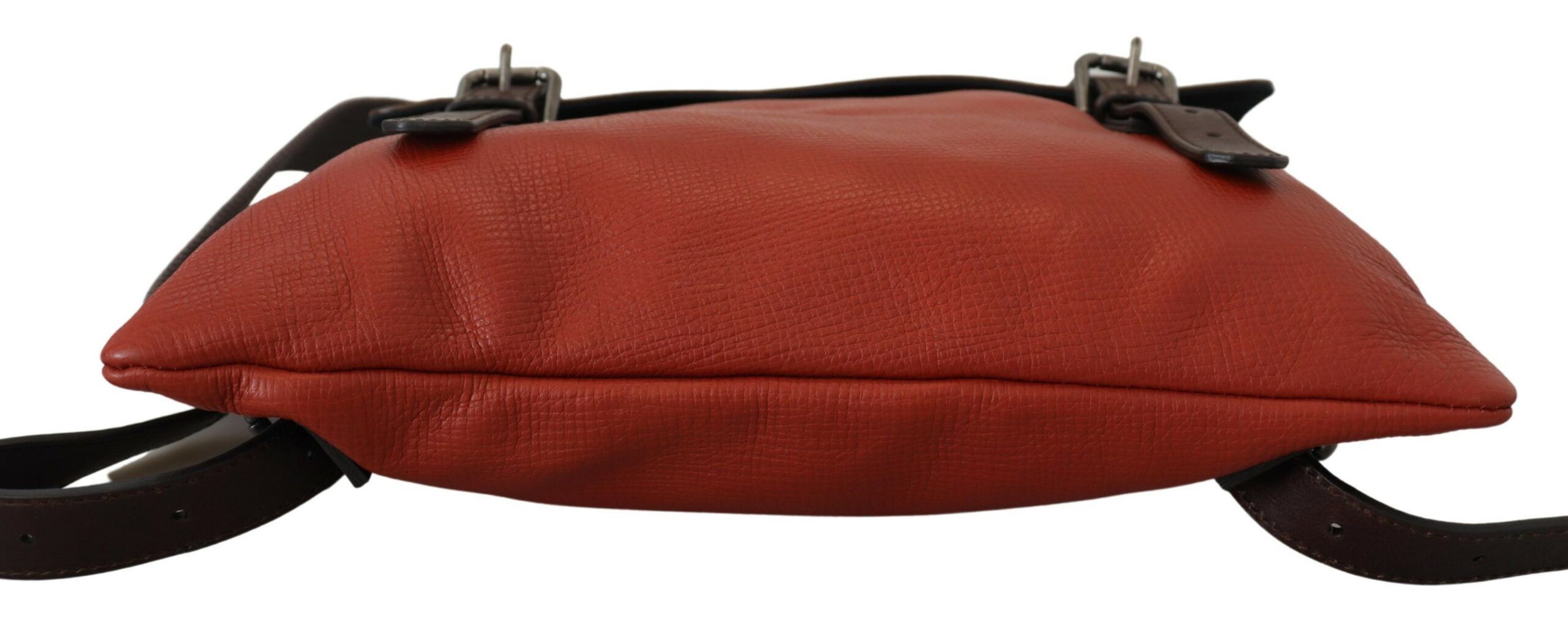 Dolce & Gabbana Elegant Calfskin Leather Backpack in Men's Orange Size ONE SIZE - 4 Thumbnail