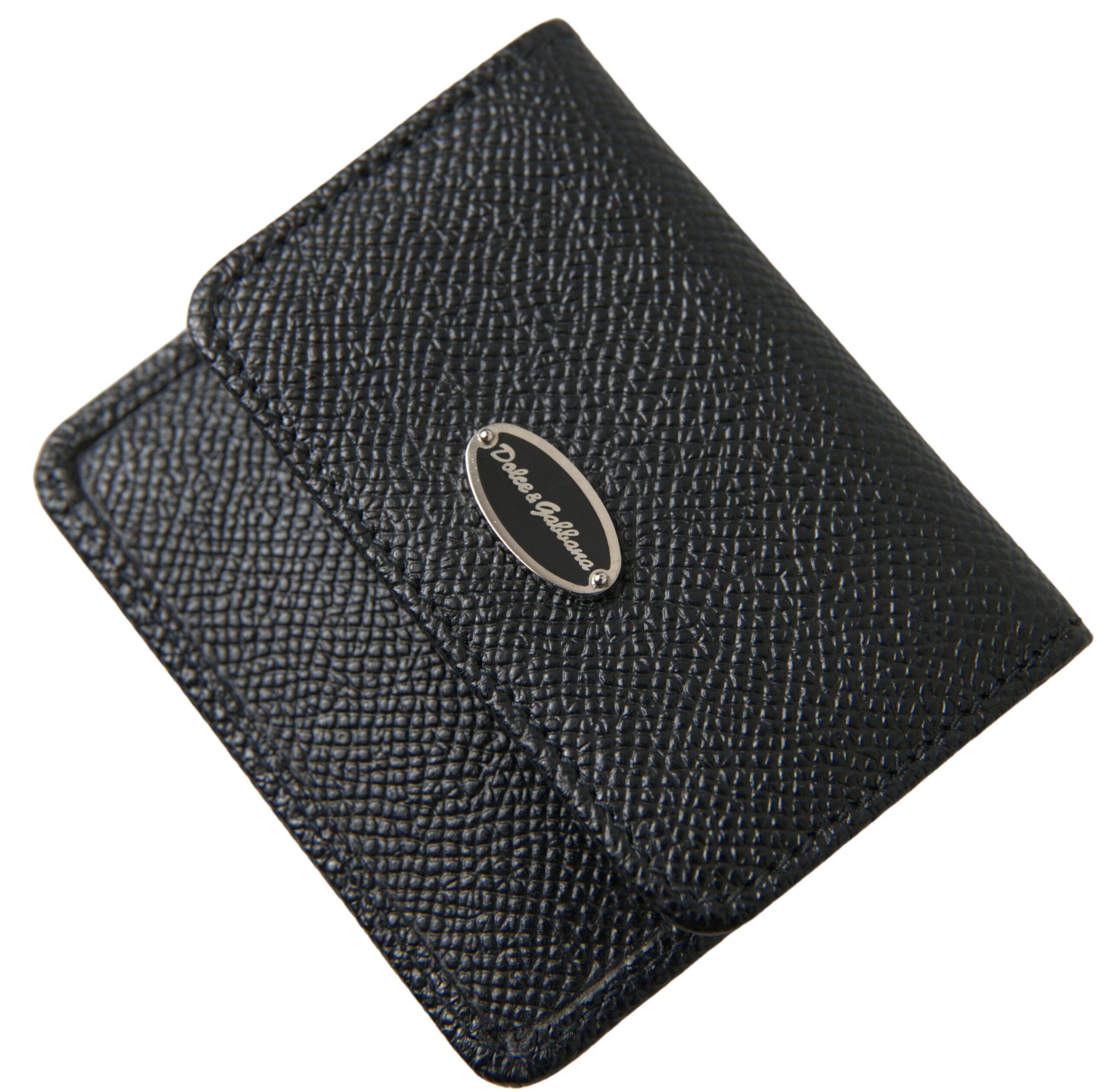 Dolce & Gabbana Elegant Leather Bifold Coin Purse Women's Wallet Size ONE SIZE - 6 Thumbnail