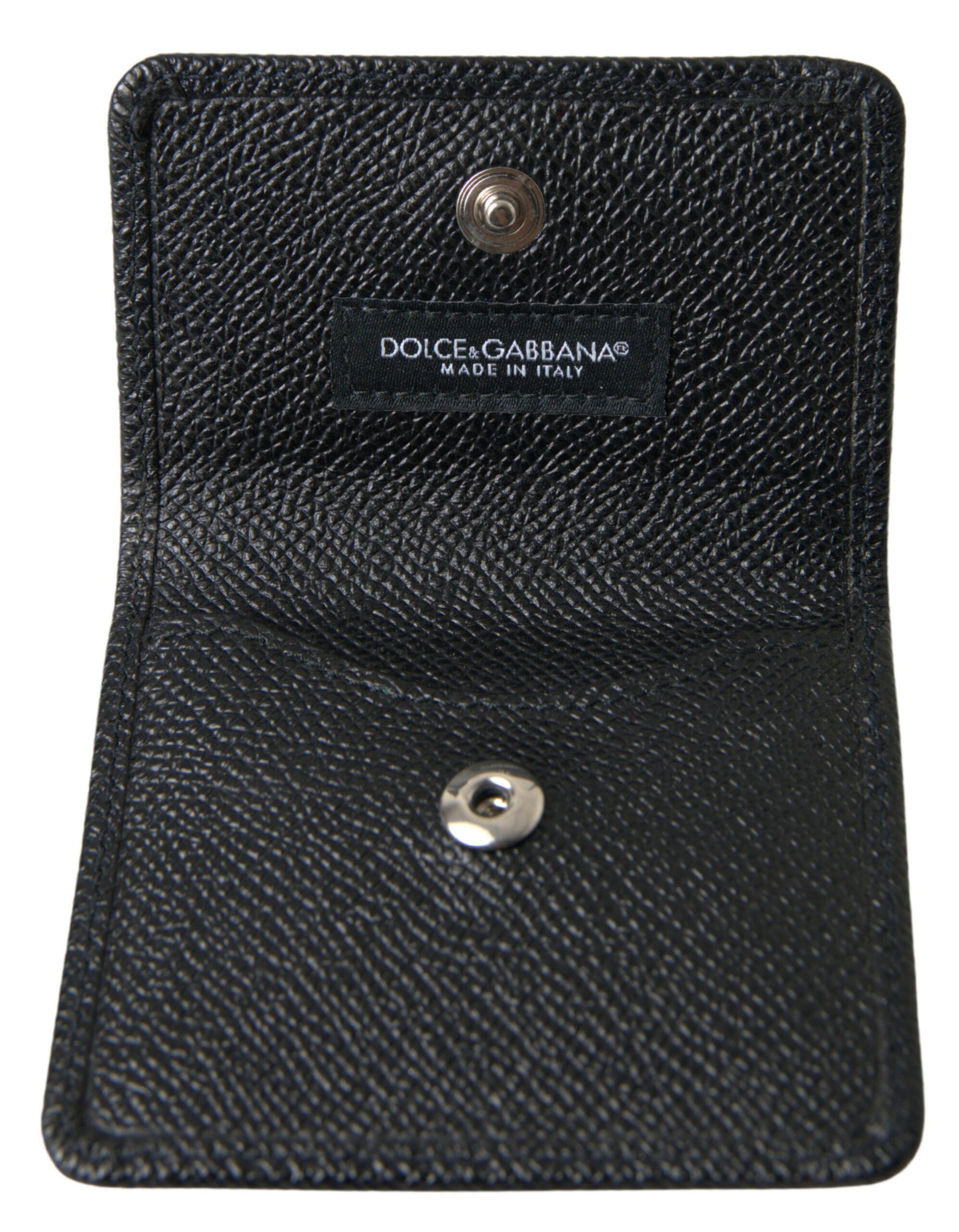 Dolce & Gabbana Elegant Leather Bifold Coin Purse Women's Wallet Size ONE SIZE - 5 Thumbnail
