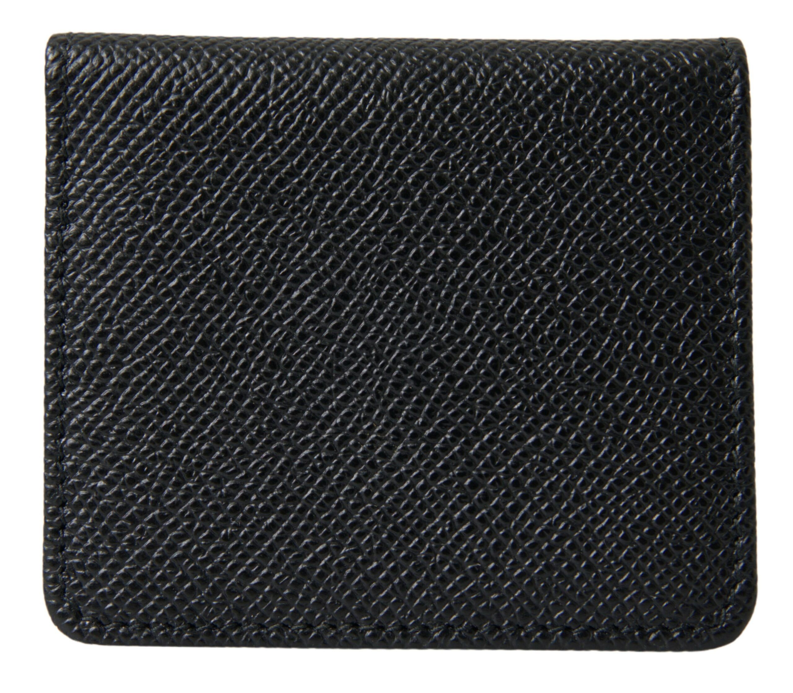 Dolce & Gabbana Elegant Leather Bifold Coin Purse Women's Wallet Size ONE SIZE - 3 Thumbnail