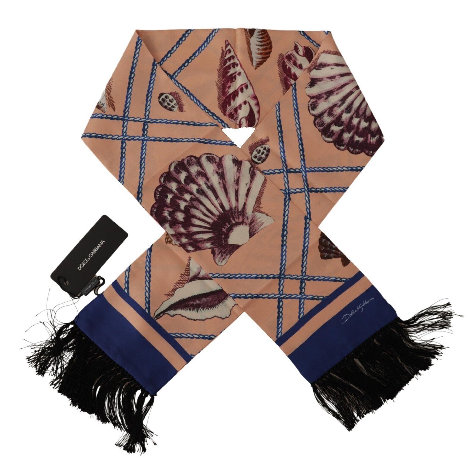 Dolce & Gabbana Elegant Silk Men's Scarf Men's Wrap Size ONE SIZE - 3 Thumbnail