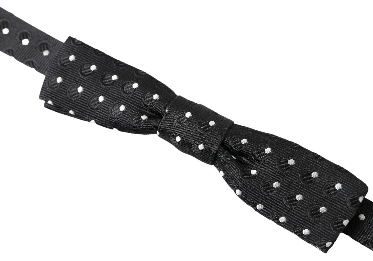 Dolce & Gabbana Elegant Silk Bow Tie for Sophisticated Men's Evenings Size ONE SIZE - 2 Thumbnail