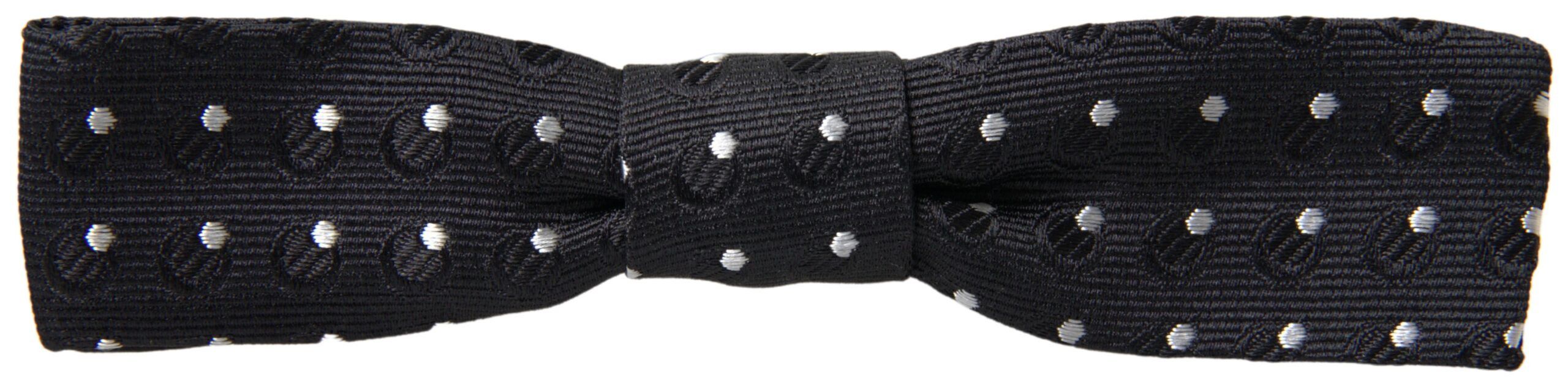 Dolce & Gabbana Elegant Silk Bow Tie for Sophisticated Men's Evenings Size ONE SIZE - 3 Thumbnail