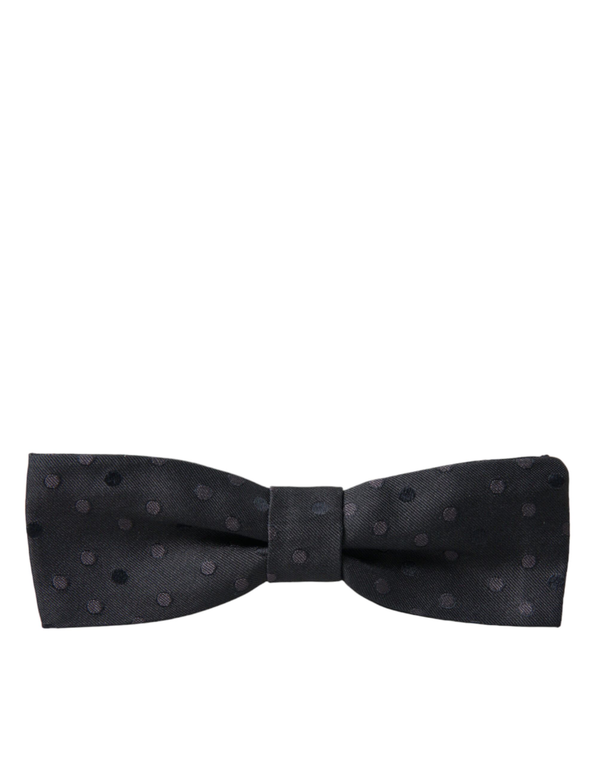 Dolce & Gabbana Opulent Silk Polka Dot Bow Tie for Men's Men Size ONE SIZE - 4 Thumbnail