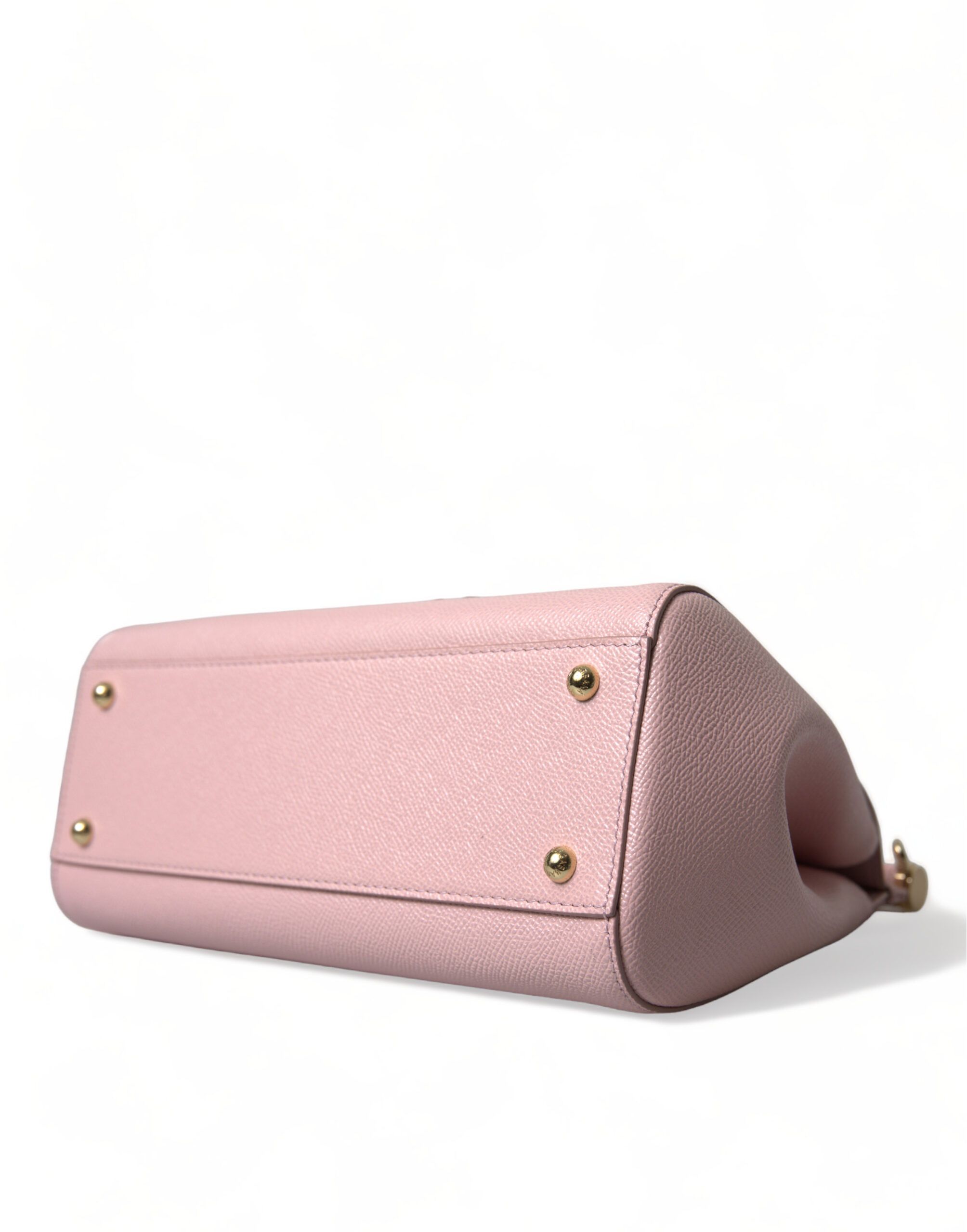 Dolce & Gabbana Chic Pink Sicily Leather Shoulder Women's Bag Size ONE SIZE - 5 Thumbnail
