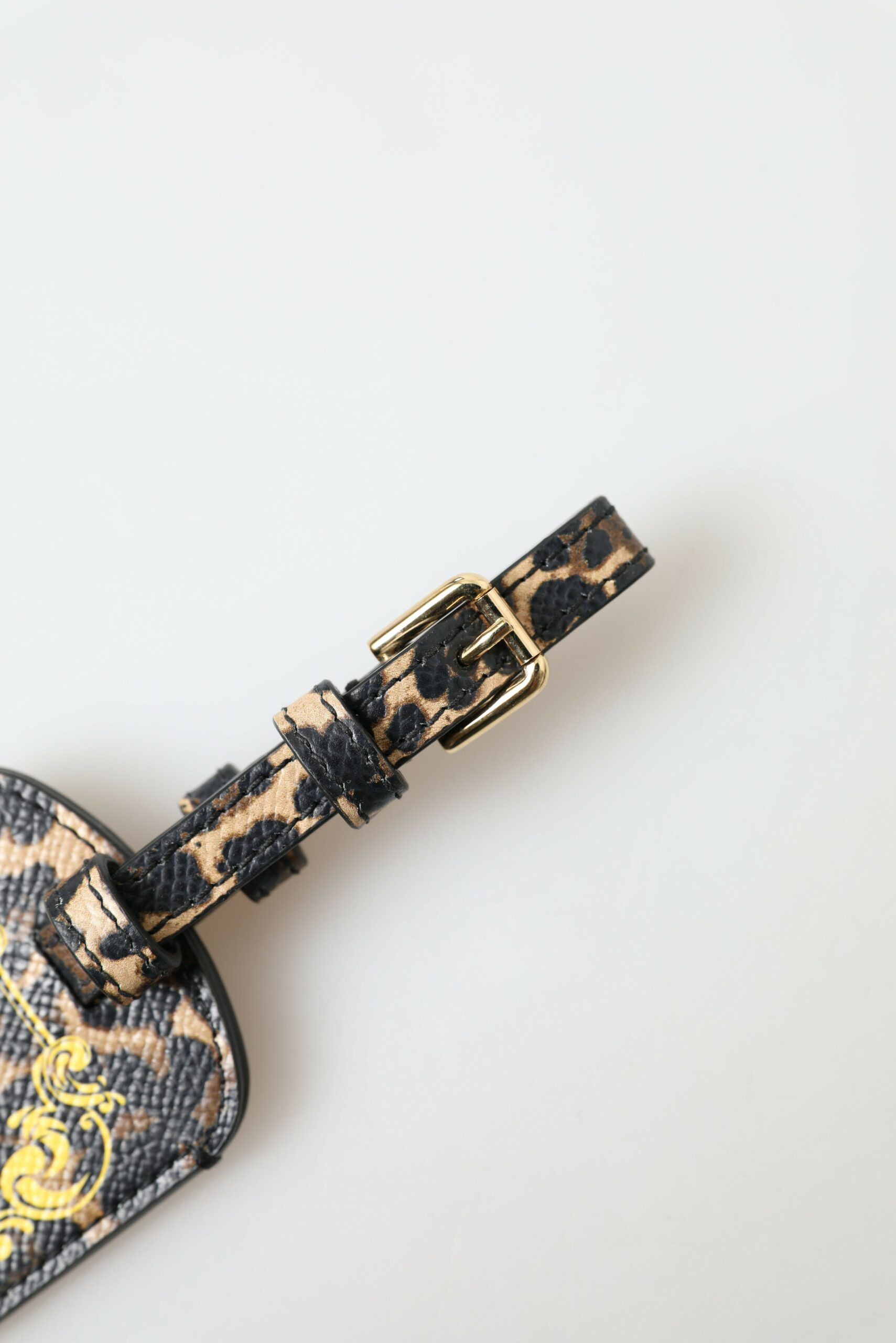 Dolce & Gabbana Elegant Leopard Leather Luggage Women's Tag Size ONE SIZE - 5 Thumbnail