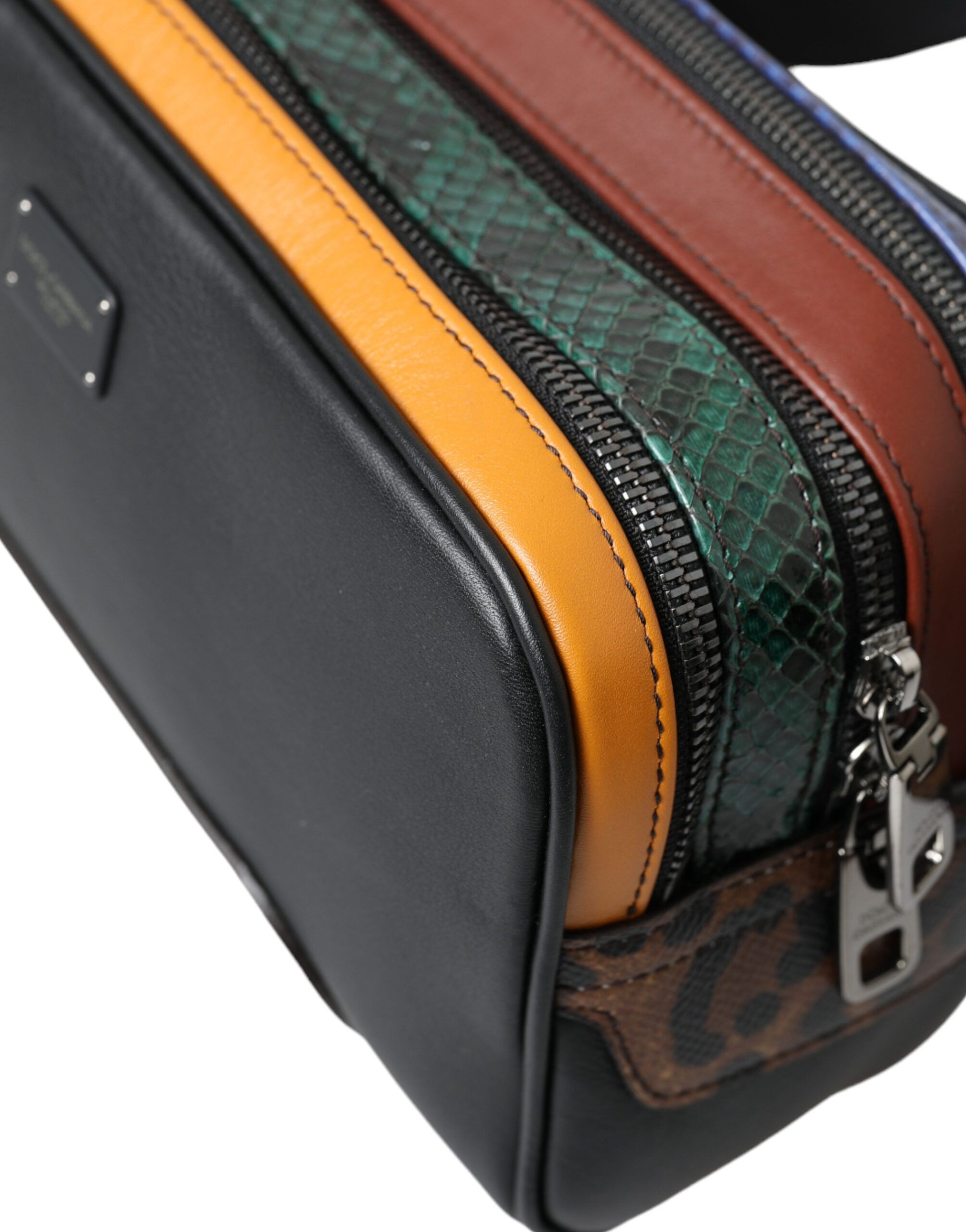 Dolce & Gabbana Exotic Leather Leopard Belt Women's Bag Size ONE SIZE - 4 Thumbnail
