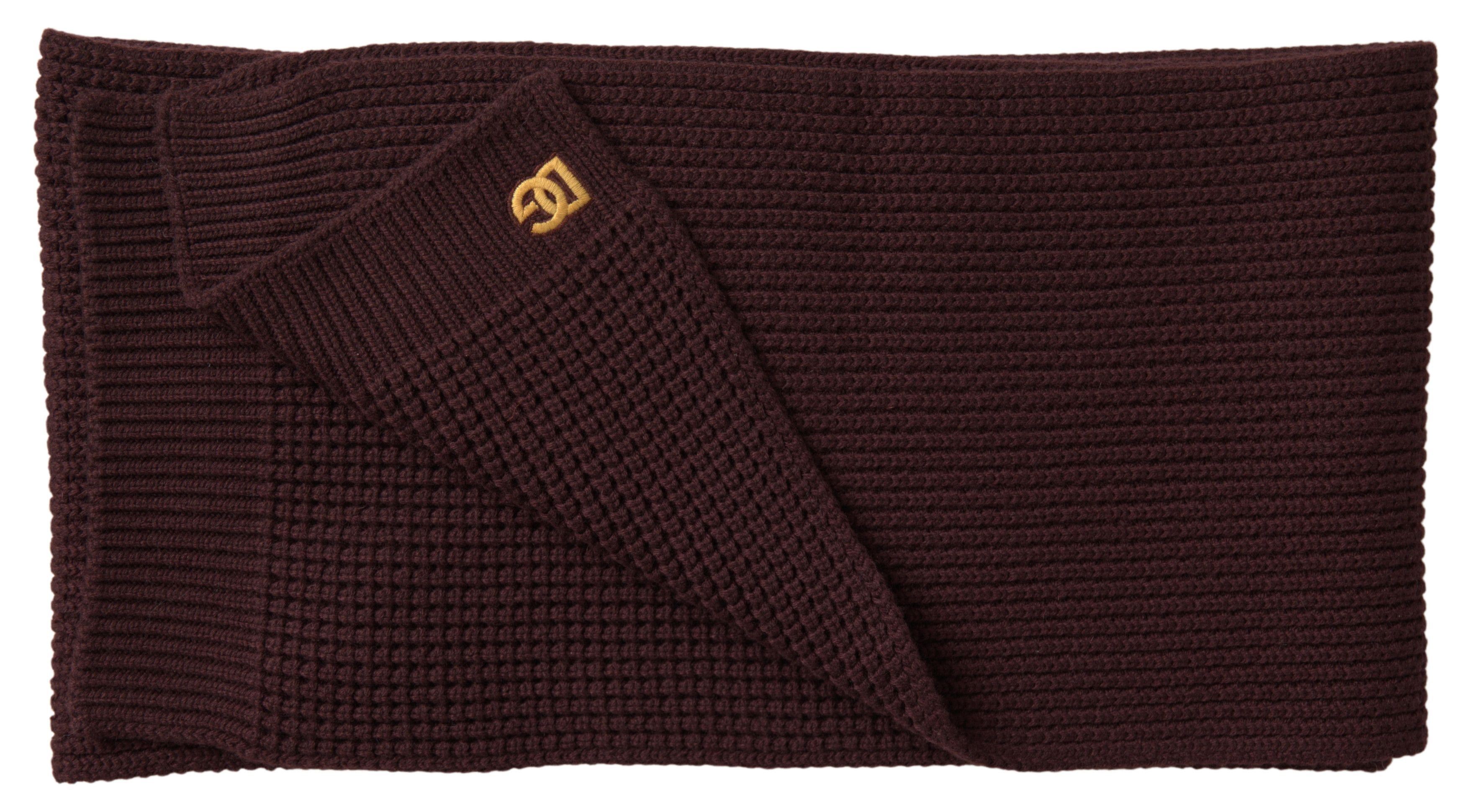 Dolce & Gabbana Elegant Cashmere Men's Neck Wrap Men's Scarf Size ONE SIZE - 2 Thumbnail