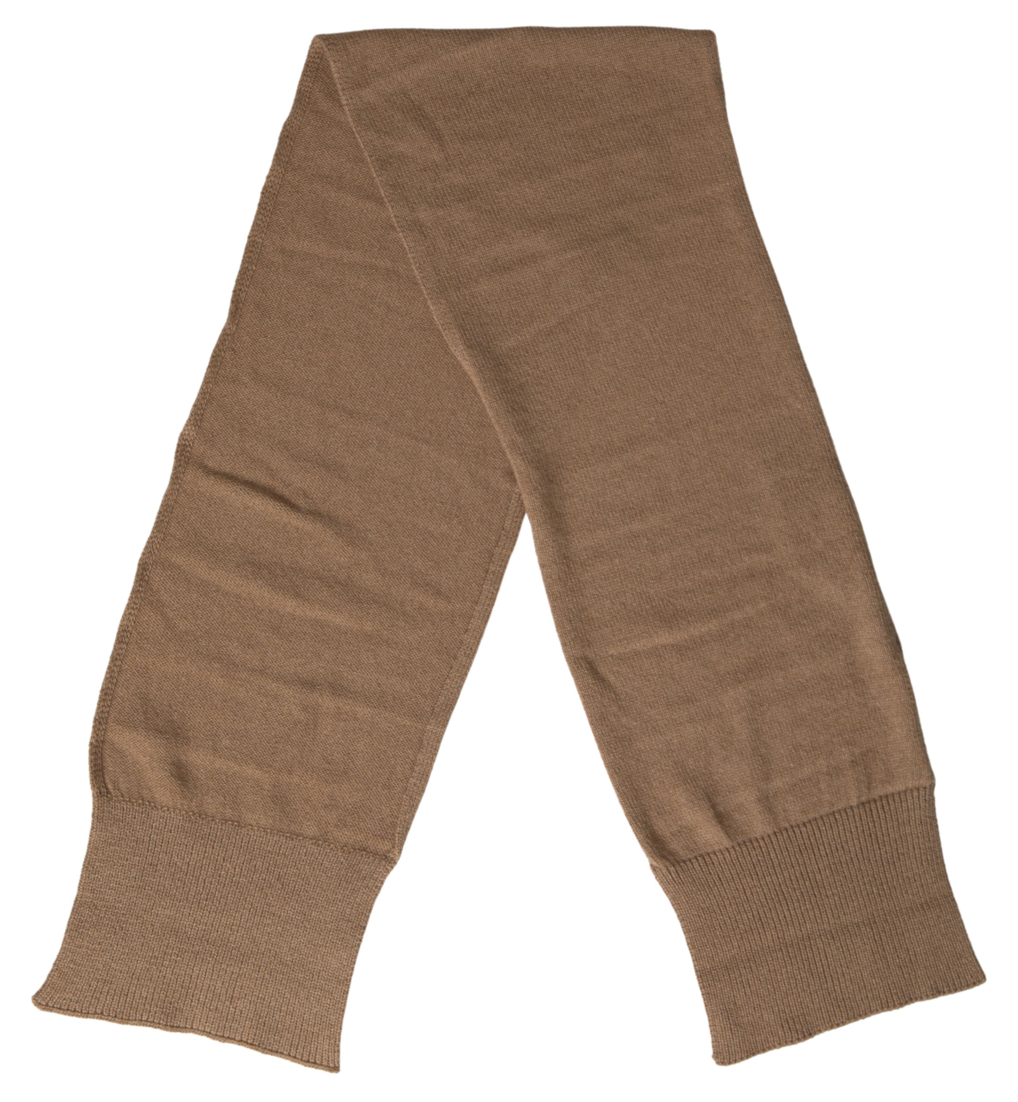 Dolce & Gabbana Elegant Camel-Hued Designer Women's Scarf Size ONE SIZE - 2 Thumbnail