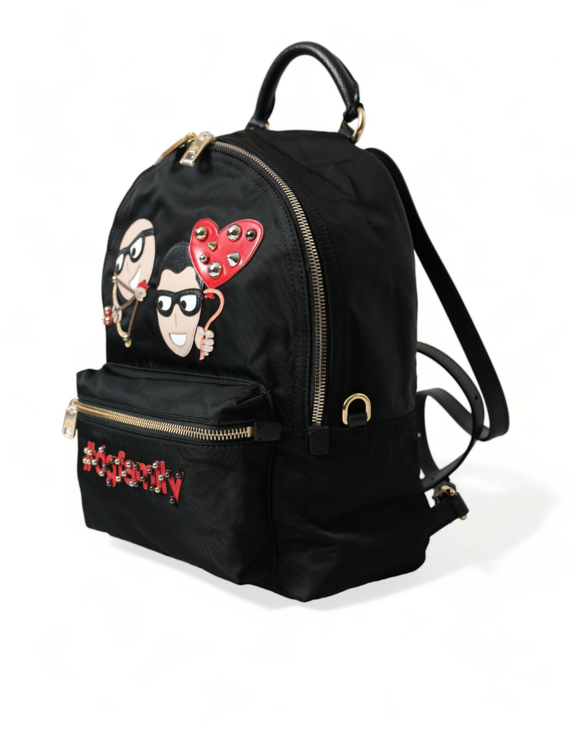 Dolce & Gabbana Elegant Embellished Black Women's Backpack Size ONE SIZE - 2 Thumbnail