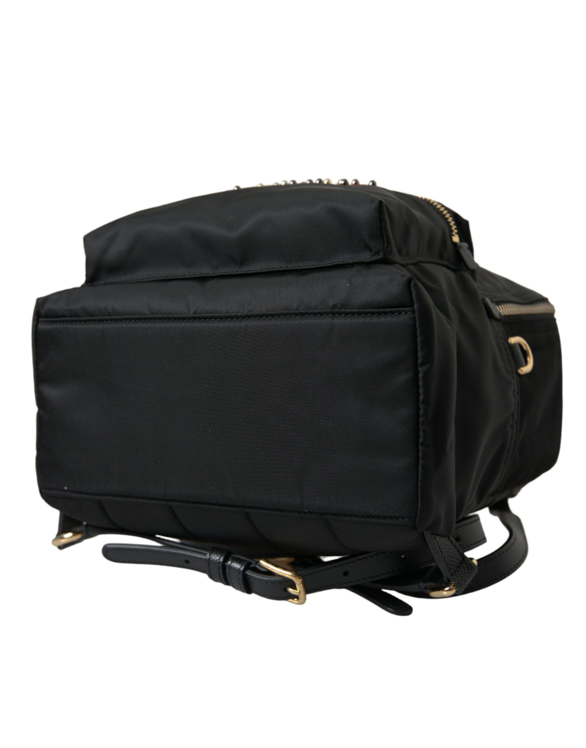 Dolce & Gabbana Elegant Embellished Black Women's Backpack Size ONE SIZE - 4 Thumbnail