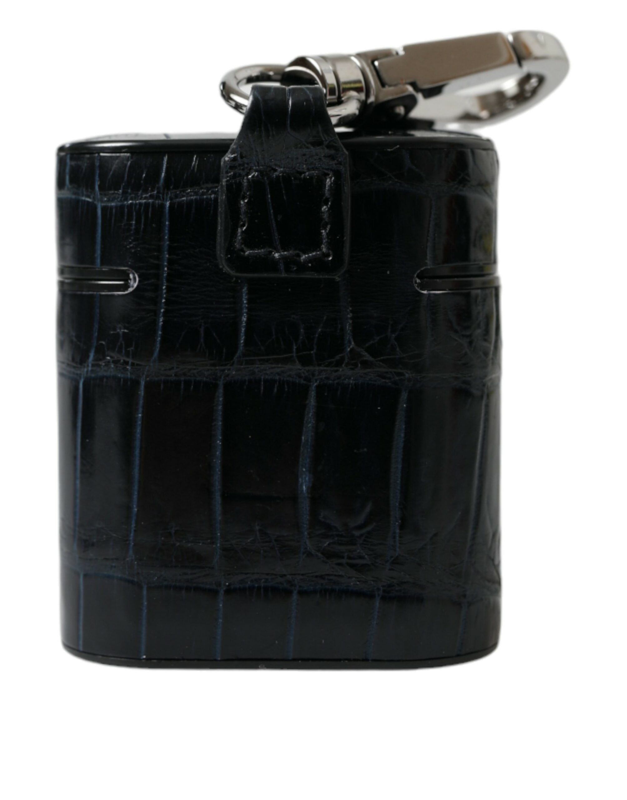 Dolce & Gabbana Chic Crocodile Leather Airpods Women's Case Size ONE SIZE - 4 Thumbnail