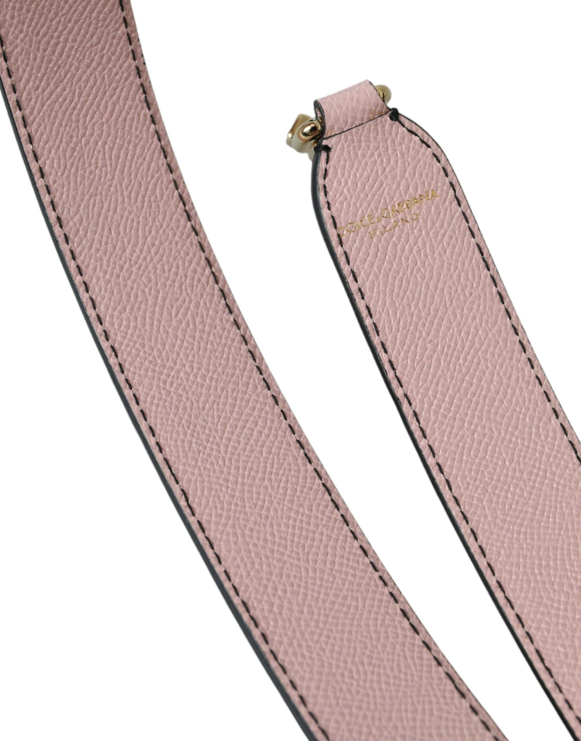 Dolce & Gabbana Pink Leather Handbag Accessory Shoulder Women's Strap Size ONE SIZE - 5 Thumbnail