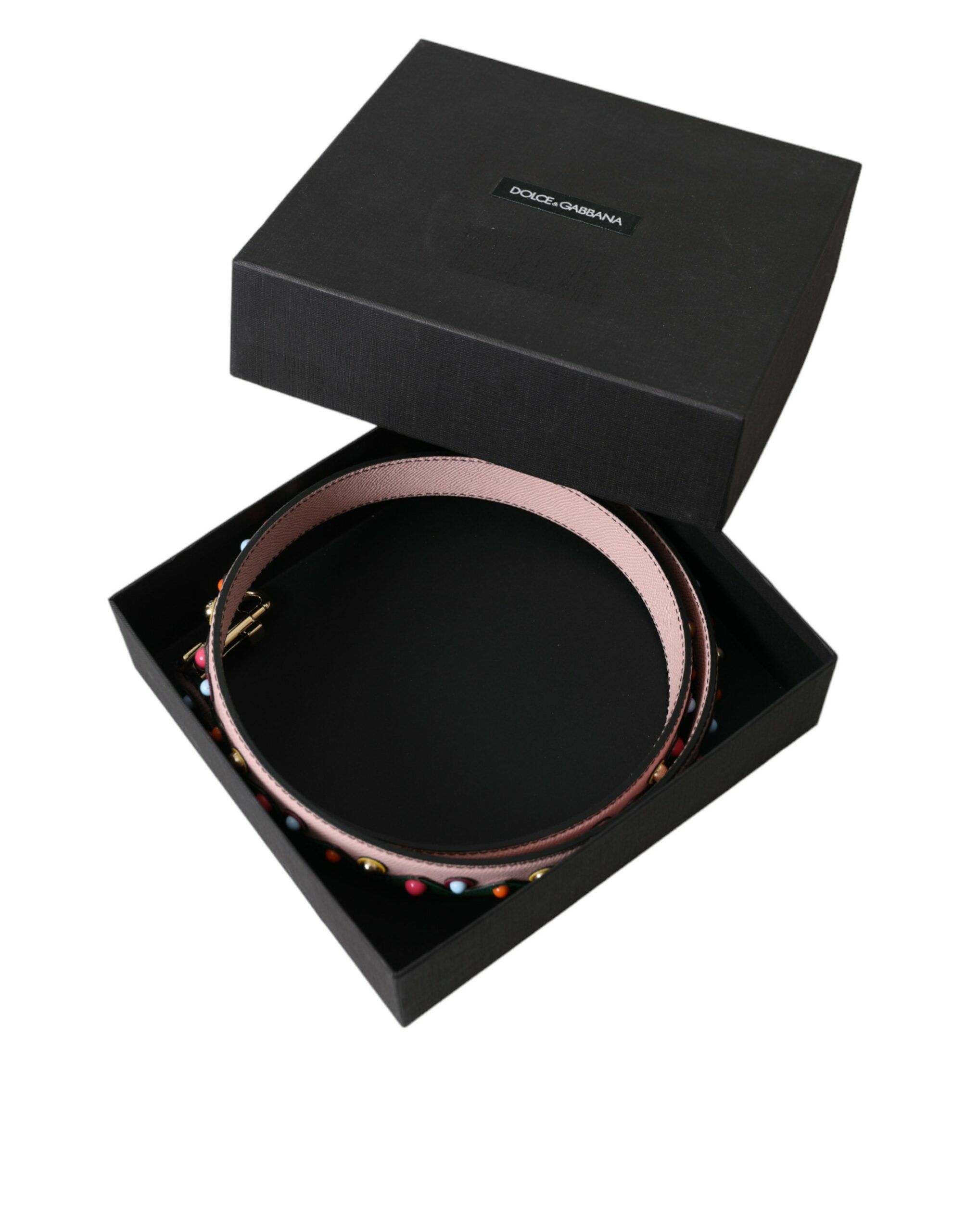 Dolce & Gabbana Pink Leather Handbag Accessory Shoulder Women's Strap Size ONE SIZE - 6 Thumbnail