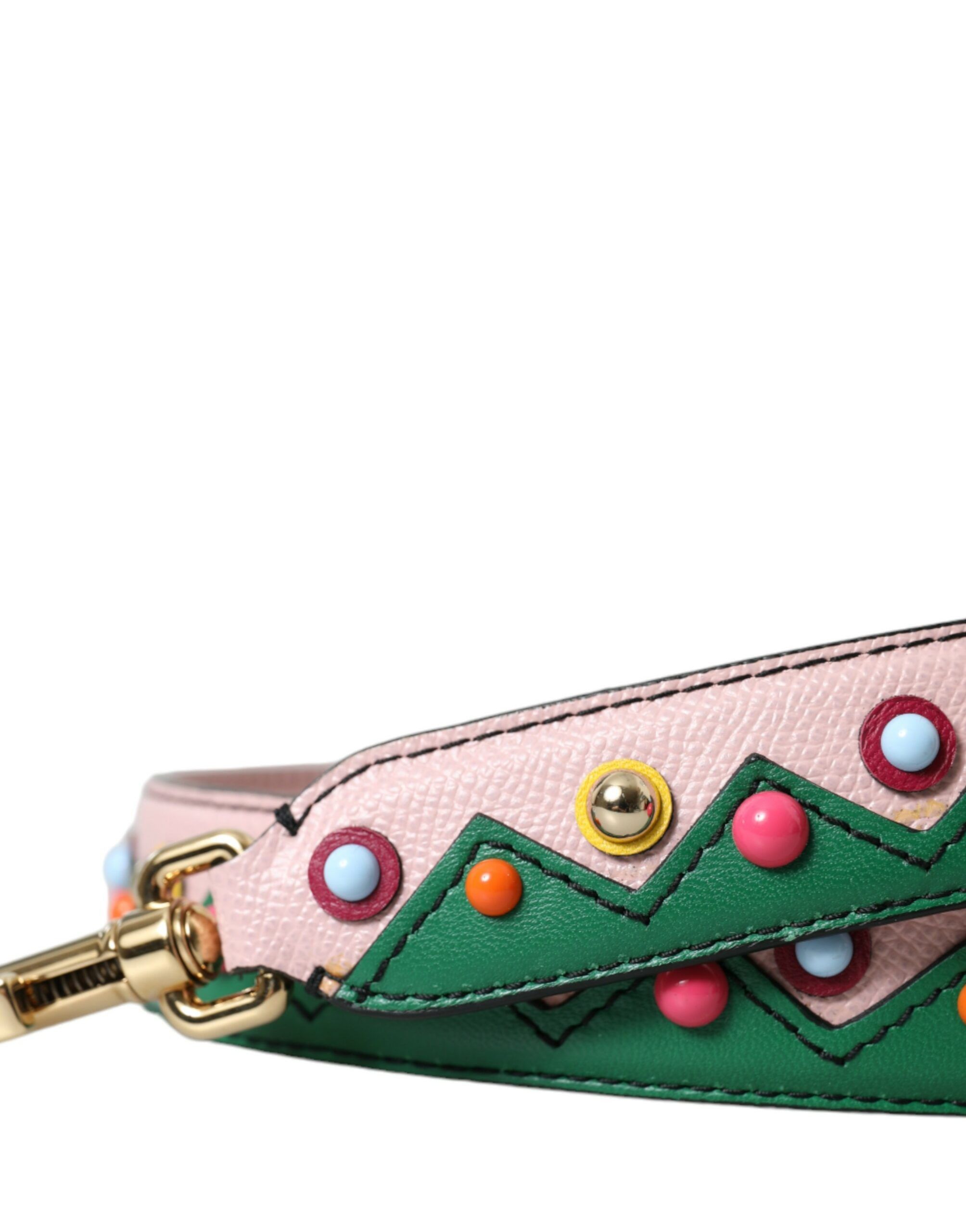 Dolce & Gabbana Pink Leather Handbag Accessory Shoulder Women's Strap Size ONE SIZE - 2 Thumbnail