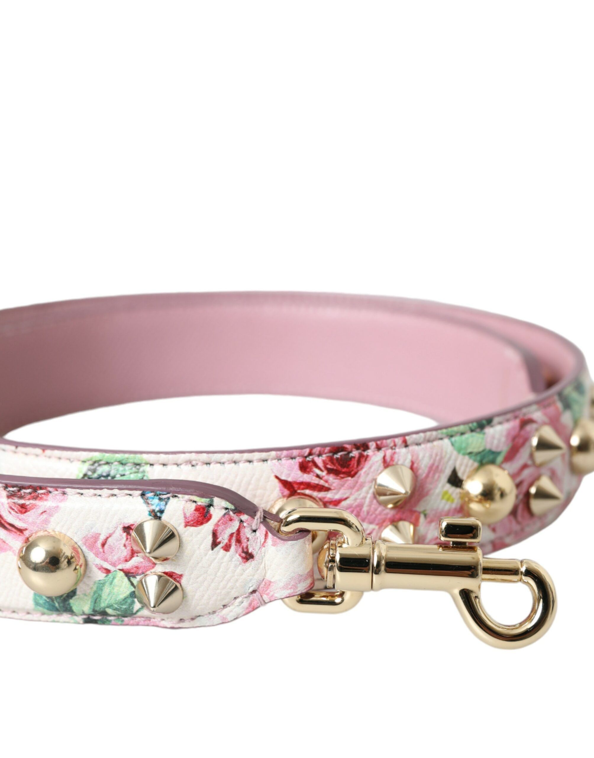 Dolce & Gabbana Pink Floral Handbag Accessory Shoulder Women's Strap Size ONE SIZE - 5 Thumbnail