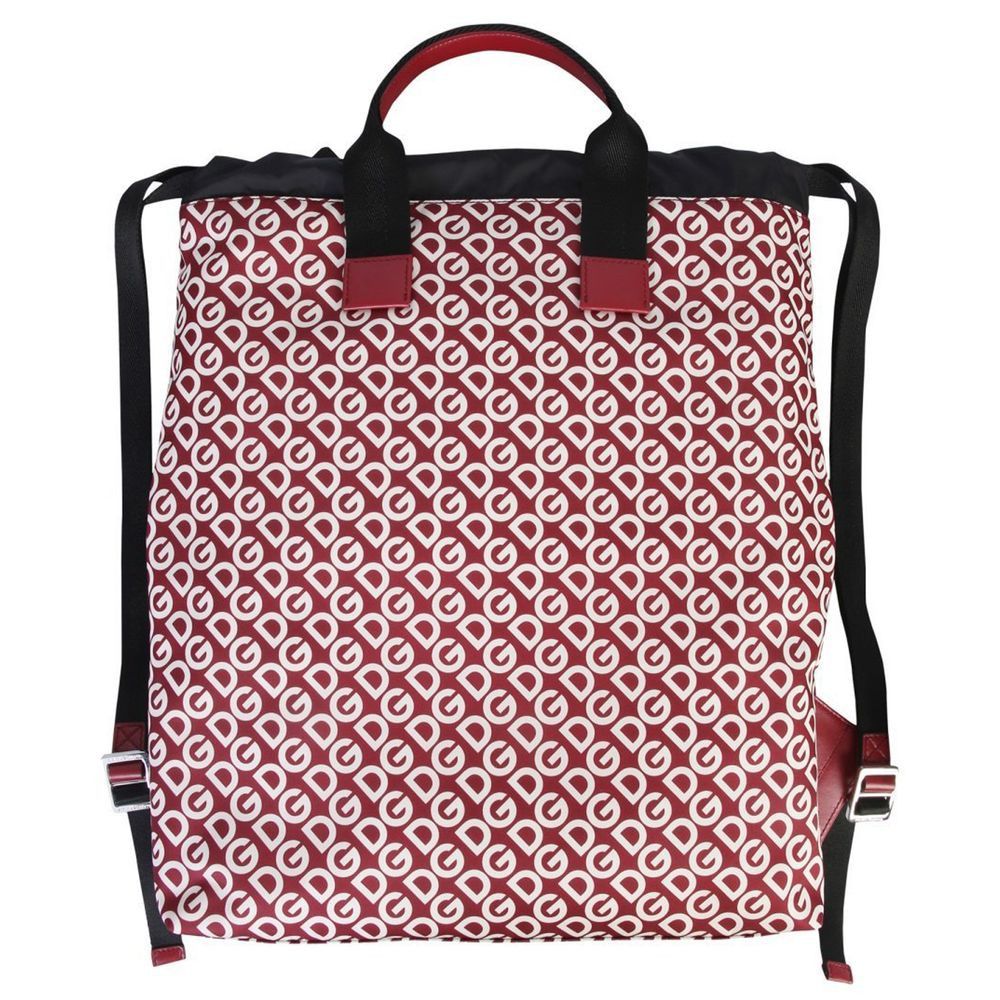 Dolce & Gabbana Red Polyamide Women's Backpack Size ONE SIZE - 2 Thumbnail