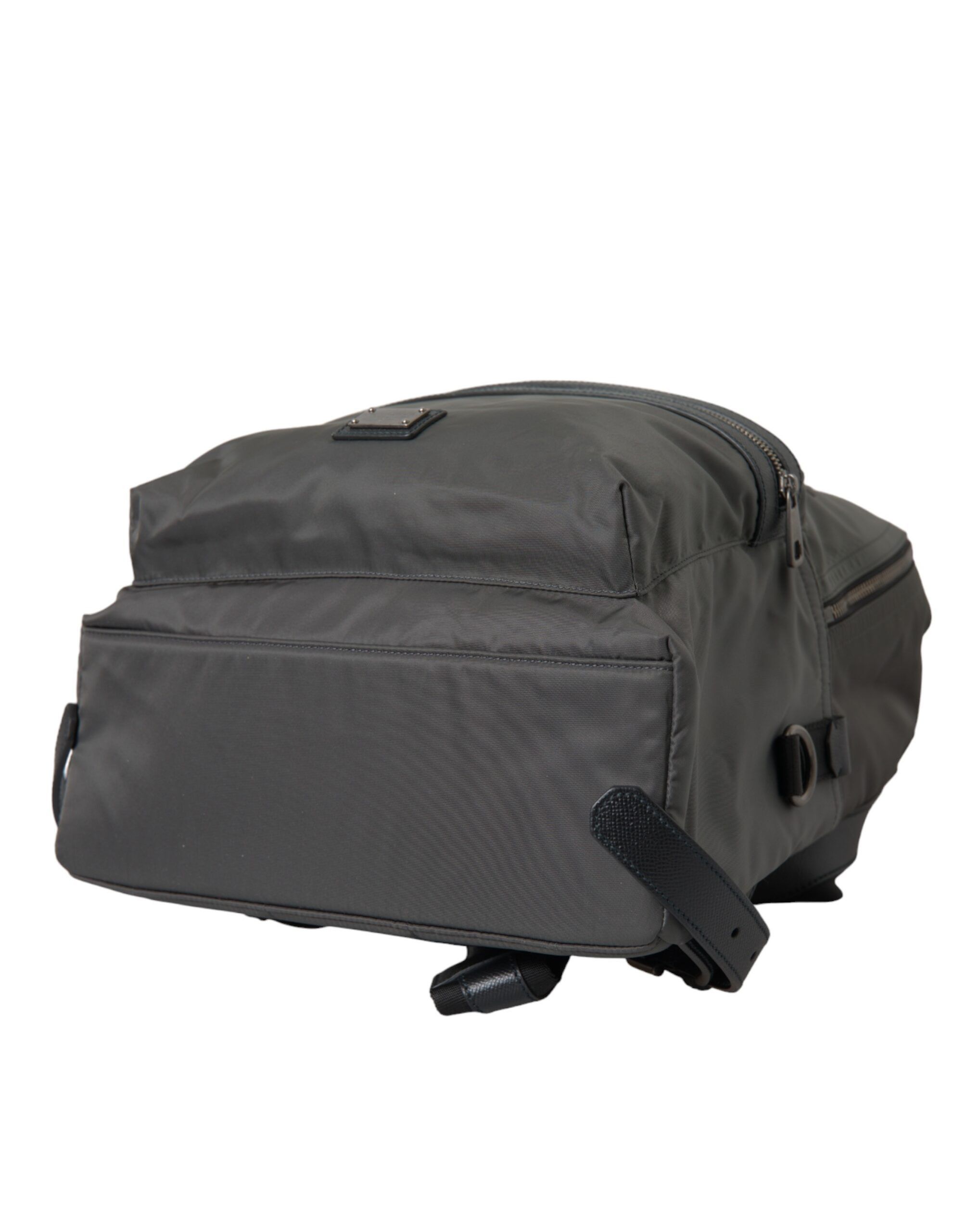 Dolce & Gabbana Dark Gray Nylon #DGFamily Patch Men Backpack Men's Bag Size ONE SIZE - 5 Thumbnail