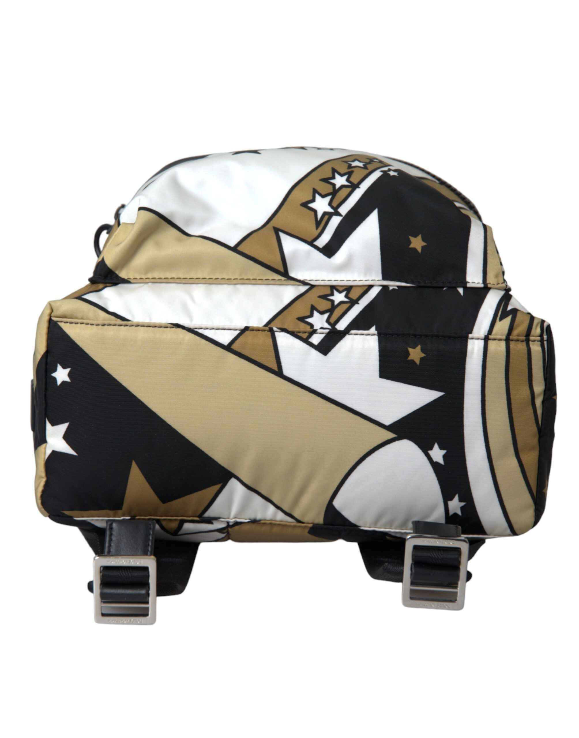 Dolce & Gabbana Multicolor Stripes Stars Nylon Backpack Men Men's Bag Size ONE SIZE - 5 Thumbnail