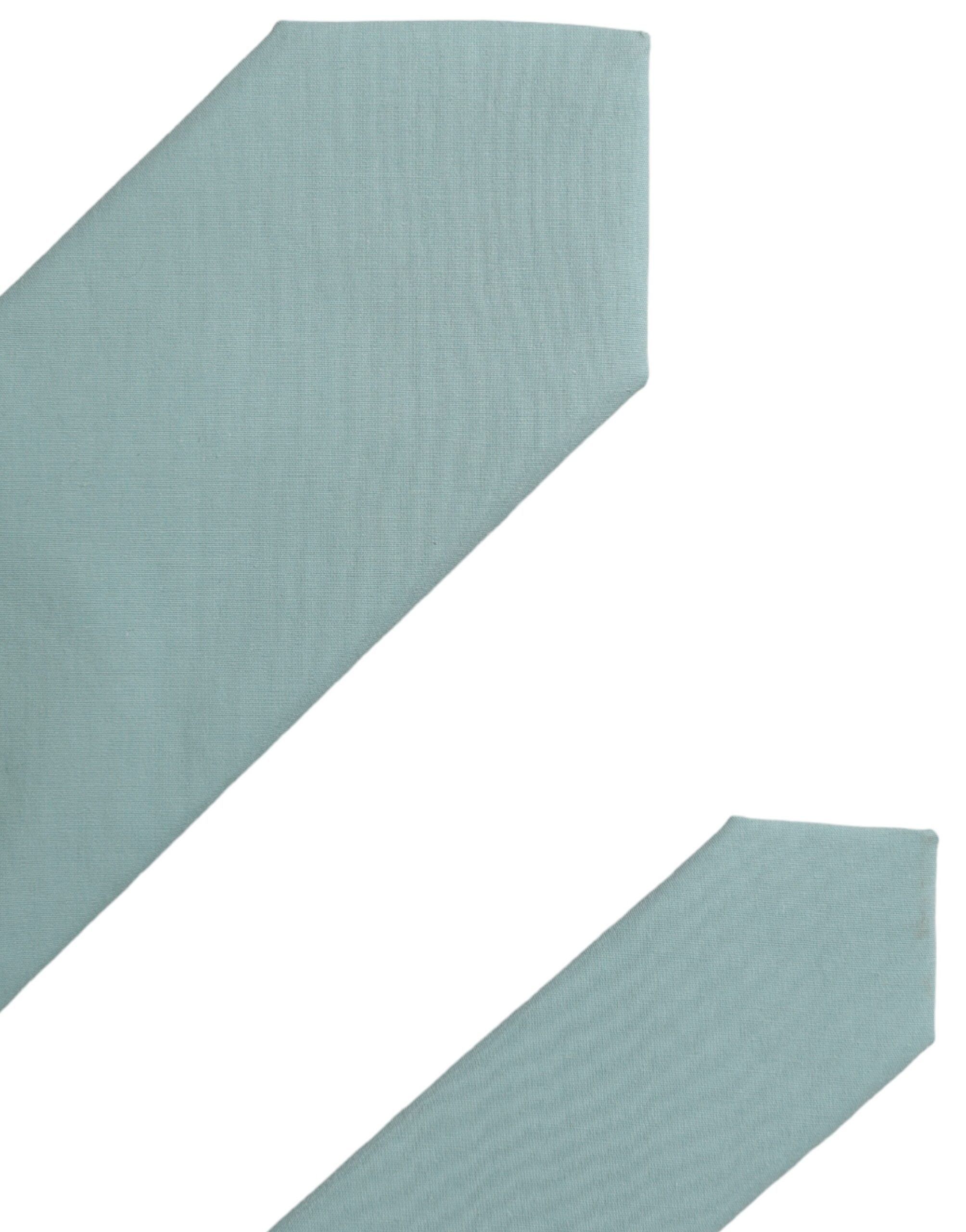 Dolce & Gabbana Mint Green Cotton Adjustable Tie Men's Men Size ONE SIZE - 4 Thumbnail