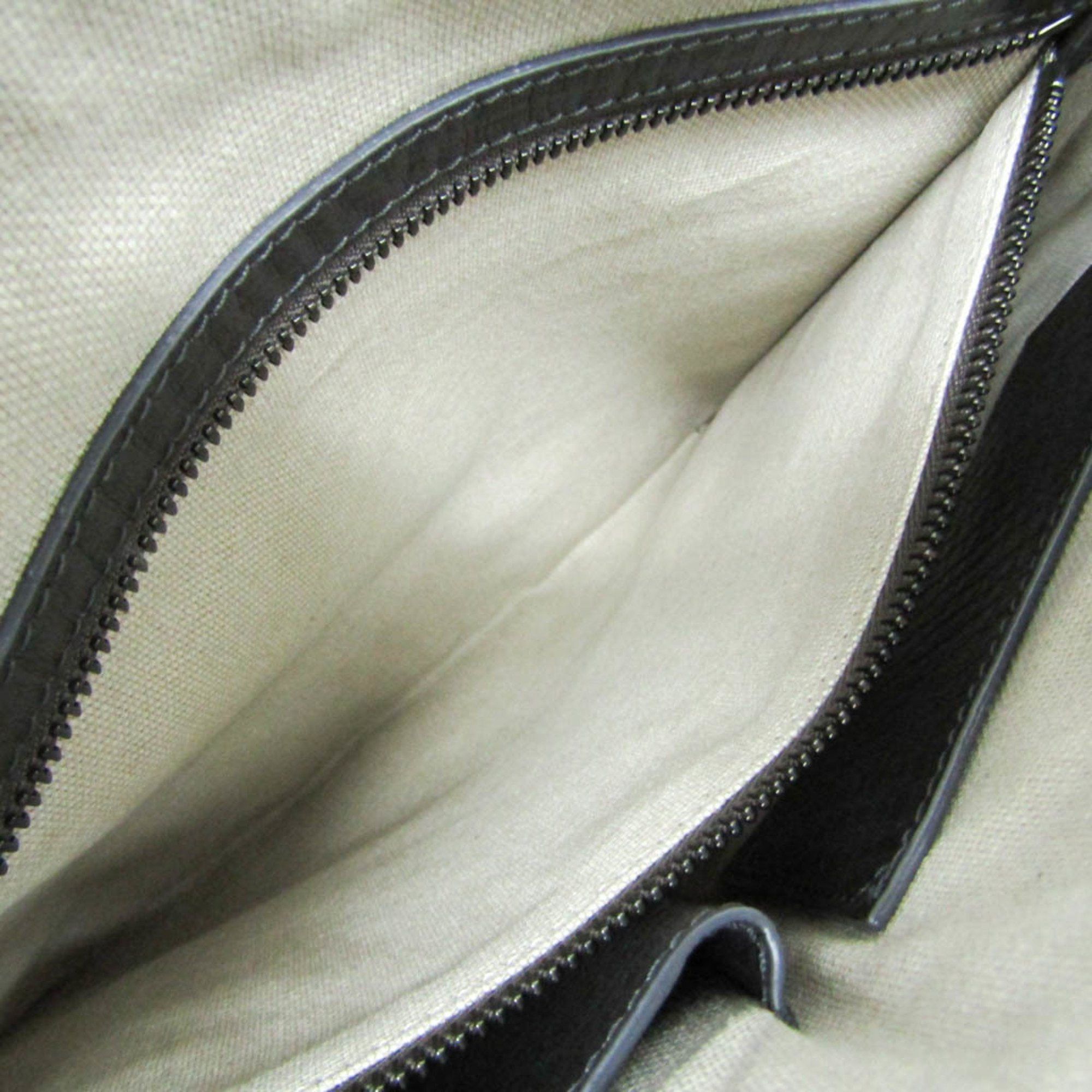 Dolce & Gabbana Brown Canvas Shoulder Bag (Pre-Owned) Size ONE SIZE - 4 Thumbnail