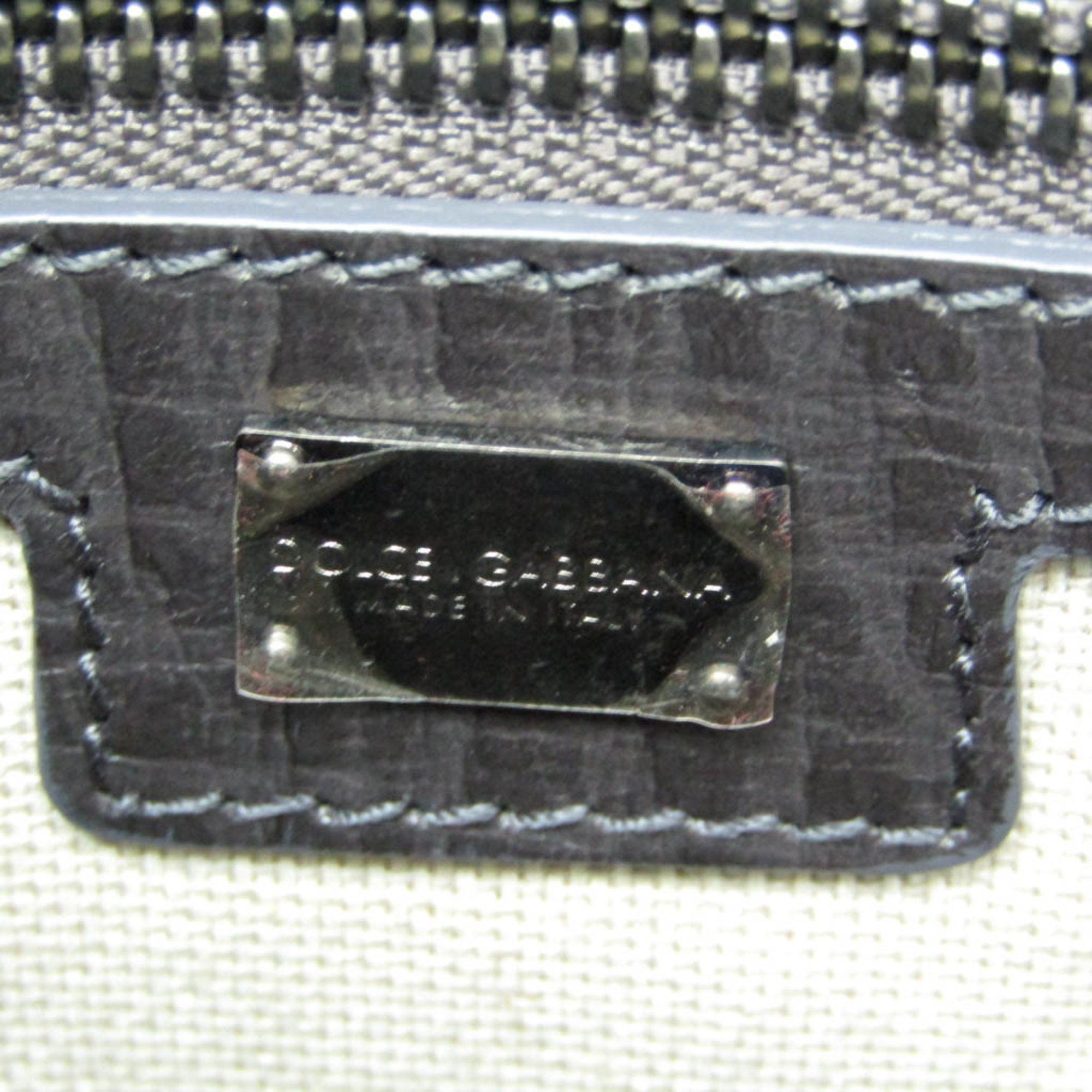 Dolce & Gabbana Brown Canvas Shoulder Bag (Pre-Owned) Size ONE SIZE - 5 Thumbnail
