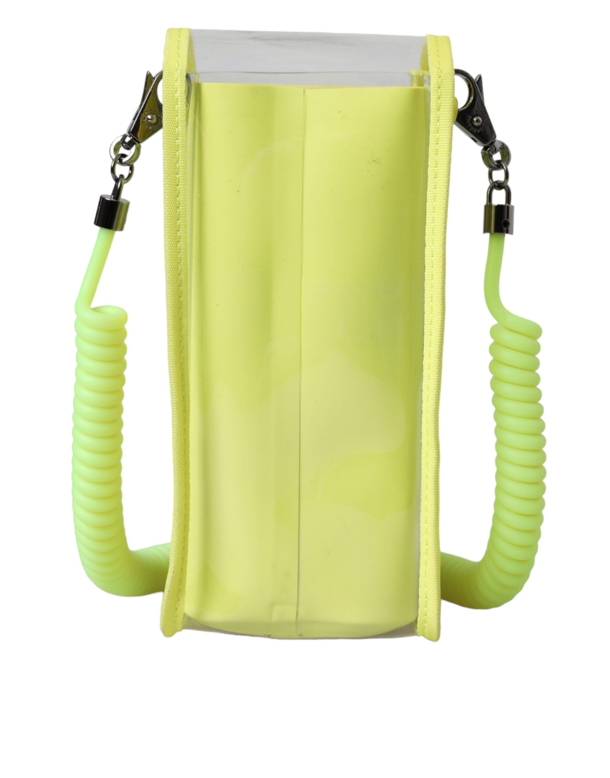 Dolce & Gabbana Yellow Green Plastic DG Logo Neck Strap Cardholder Women's Size ONE SIZE - 5 Thumbnail