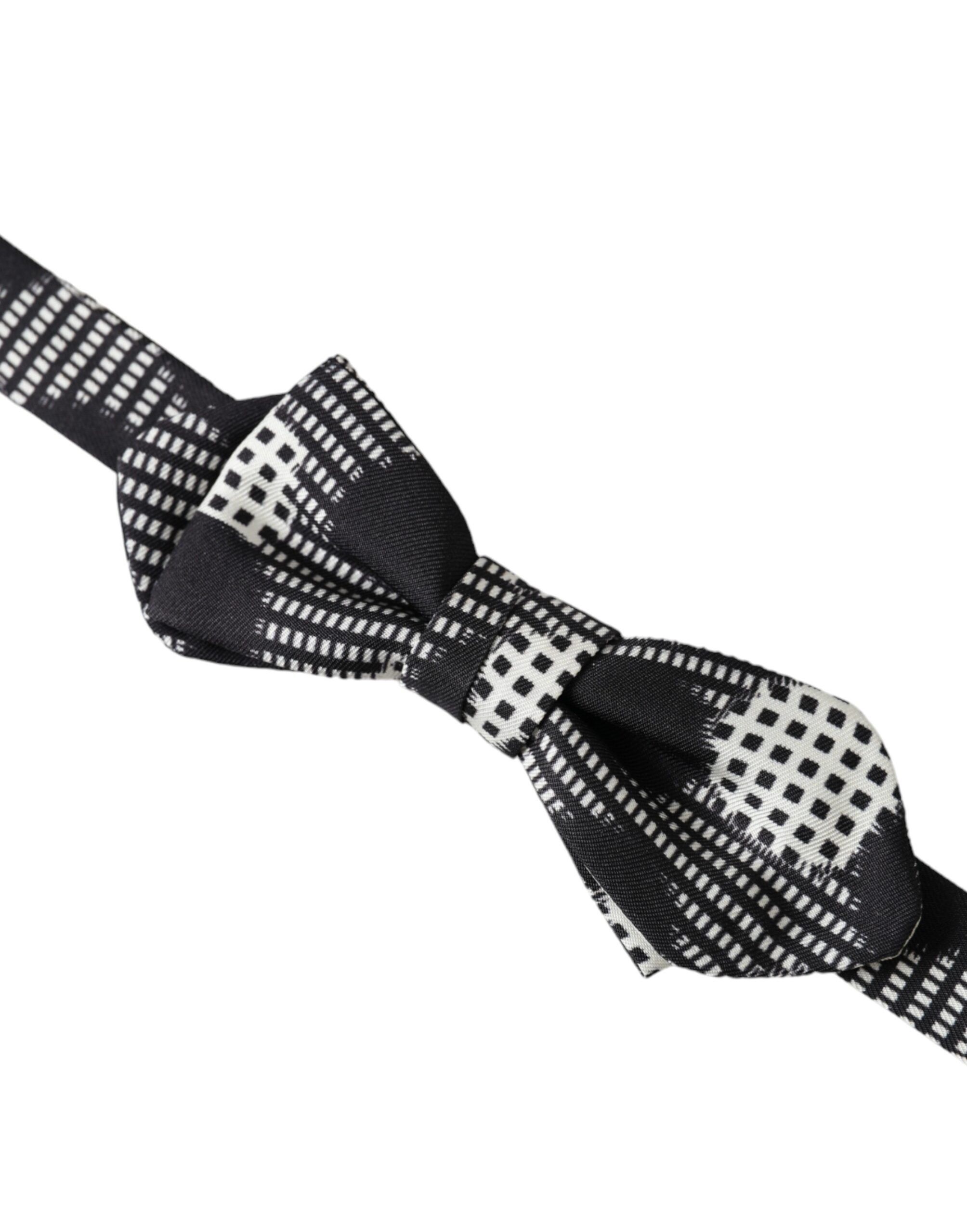 Dolce & Gabbana Multicolor Silk Polka Dot Adjustable Neck Men Papillon Bow Size ONE SIZE - 2 Thumbnail