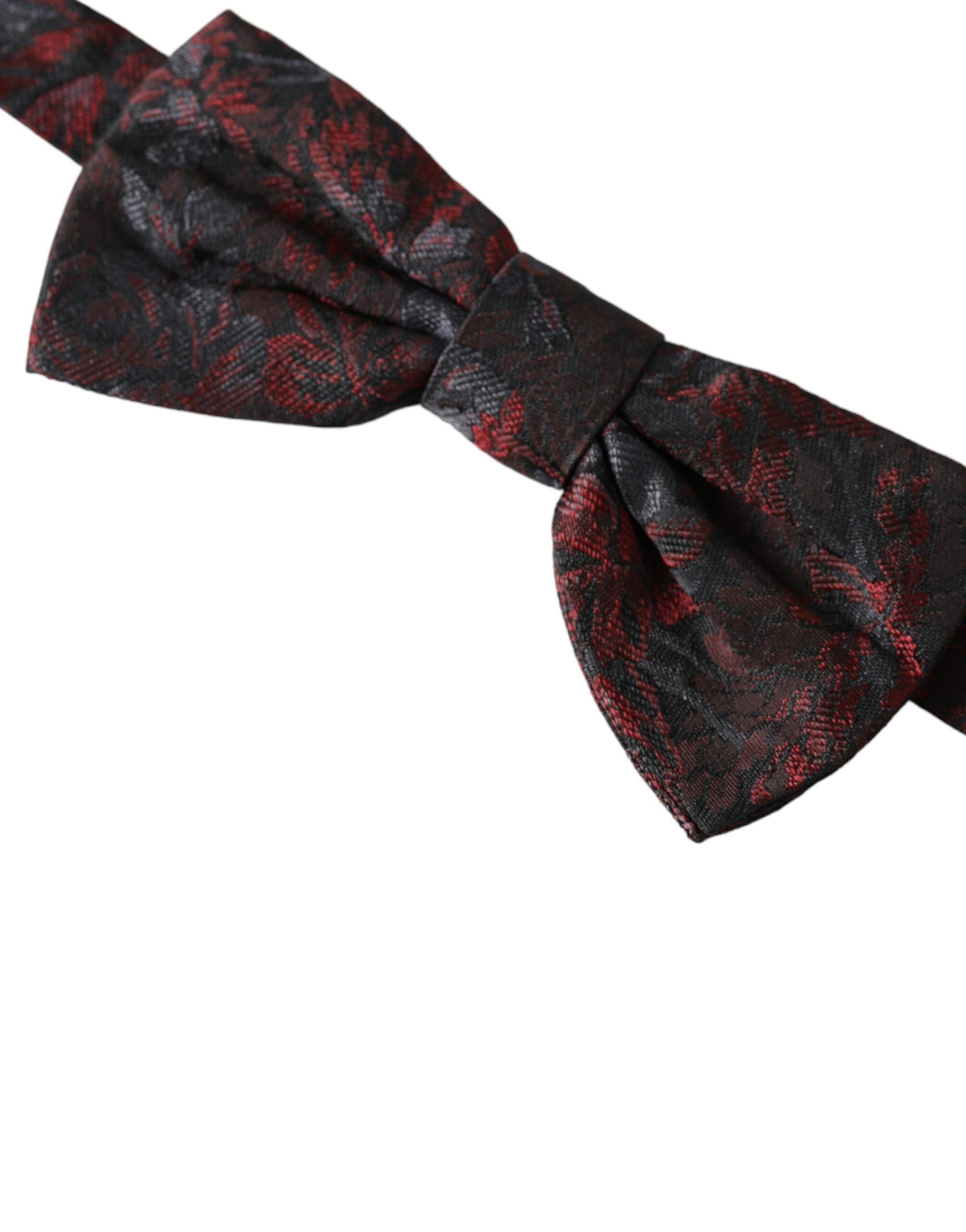 Dolce & Gabbana Multicolor Floral Silk Adjustable Neck Men Bow Men's Tie Size ONE SIZE - 2 Thumbnail