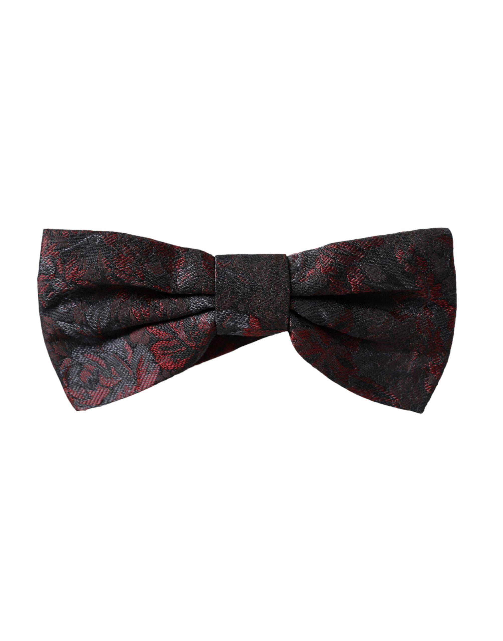 Dolce & Gabbana Multicolor Floral Silk Adjustable Neck Men Bow Men's Tie Size ONE SIZE - 5 Thumbnail