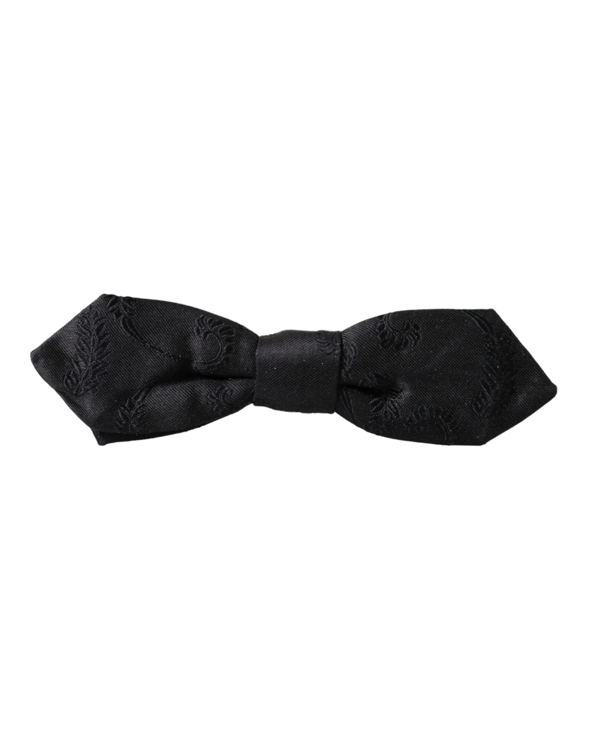 Dolce & Gabbana Multicolor Fantasy Silk Adjustable Neck Bow Men's Tie Size ONE SIZE - 3 Thumbnail