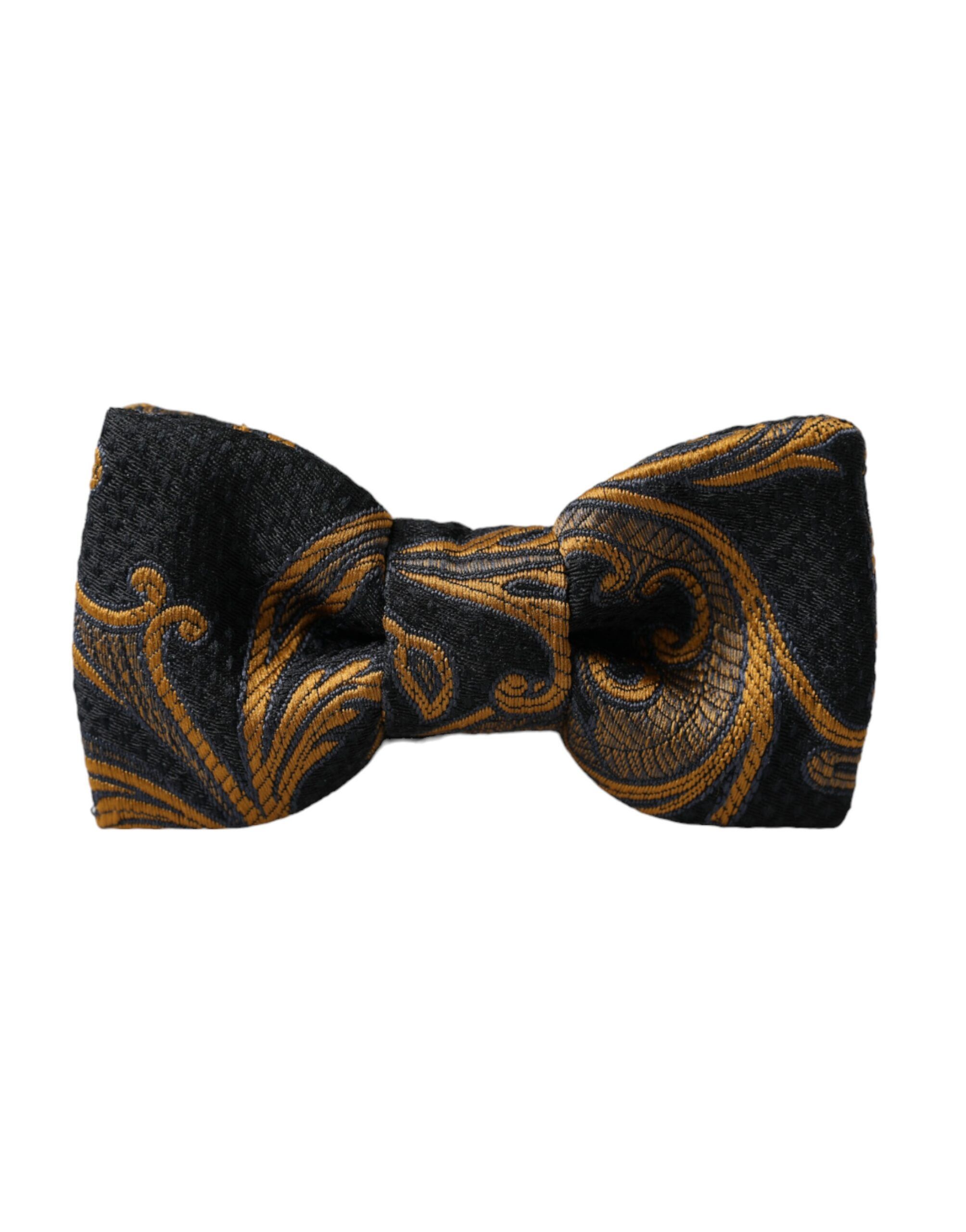 Dolce & Gabbana Multicolor Jacquard Adjustable Neck Men Bow Men's Tie Size ONE SIZE - 5 Thumbnail