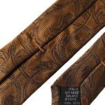 Dolce & Gabbana Brown Floral 100% Silk Adjustable Men Men's Tie Size ONE SIZE - 3 Thumbnail